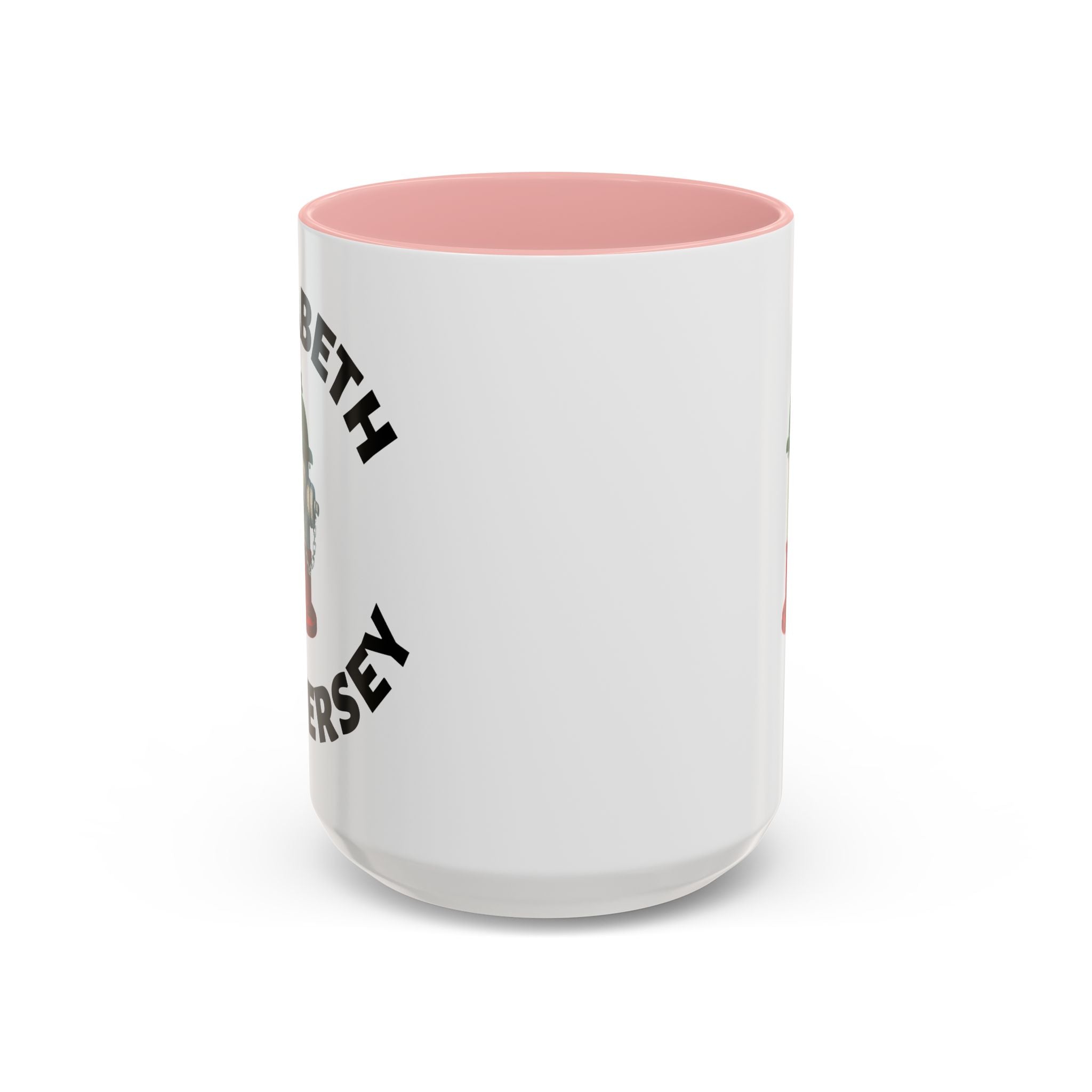 Coffee Mug - Elizabeth with Fire Hydrant Design, Unique Gift for Italians