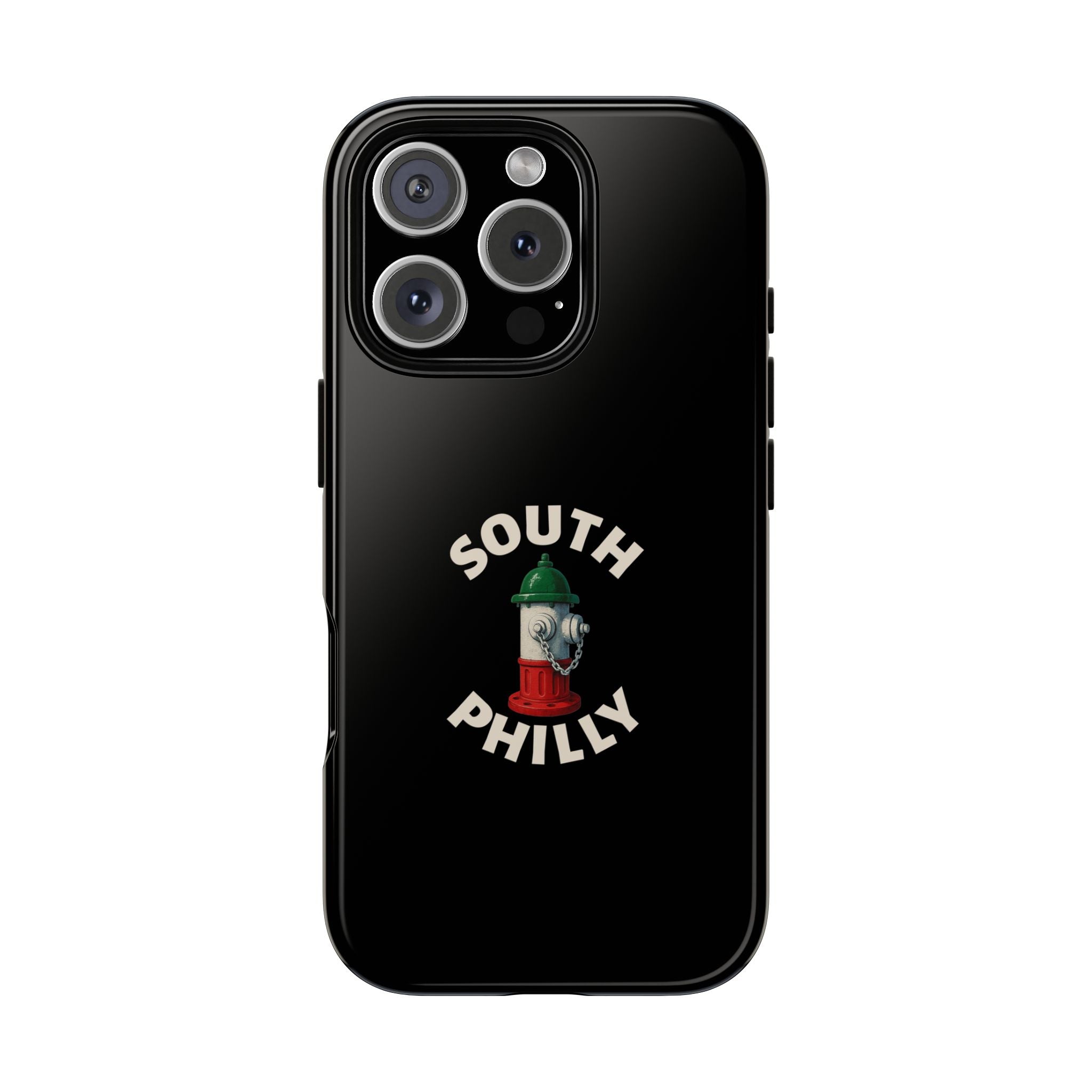 South Philly Black Phone Case, Tough Cases for iPhone, Gift for Italians, Stylish Phone Cover, Unique Phone Accessory