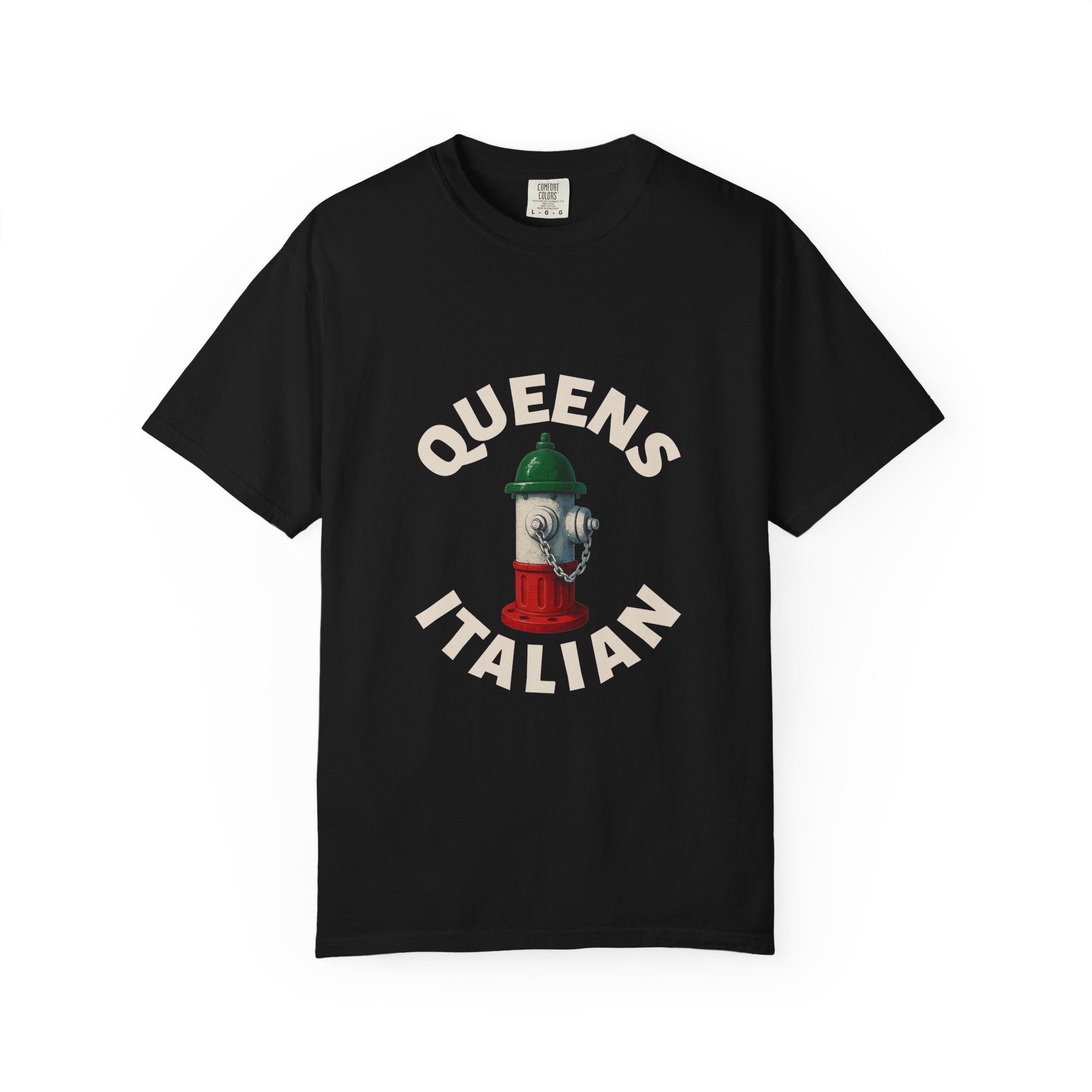 Queens Italian Tee | Street Style, Neighbourhood Pride, Unisex Fashion, Comfortable Casual Wear
