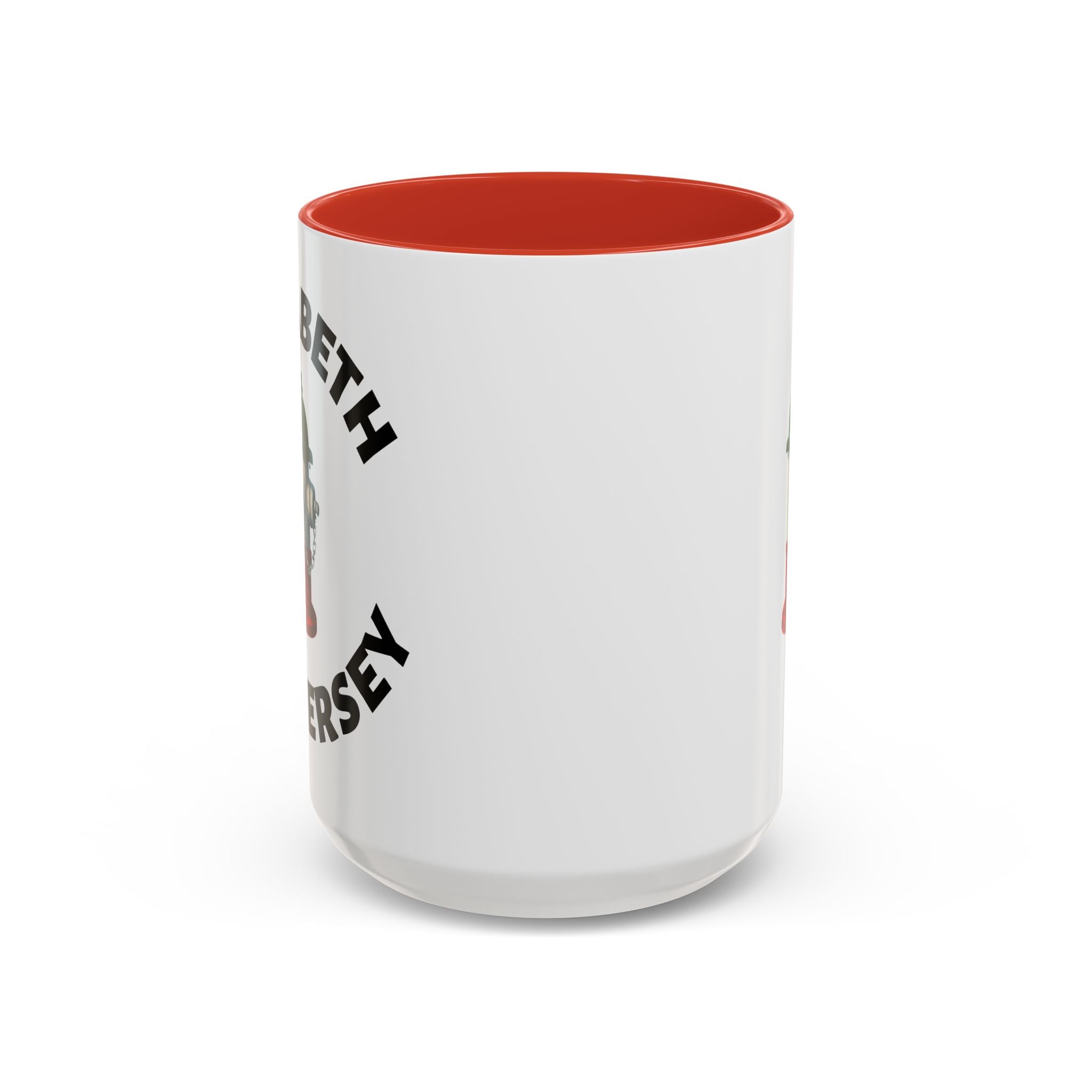 Coffee Mug - Elizabeth with Fire Hydrant Design, Unique Gift for Italians