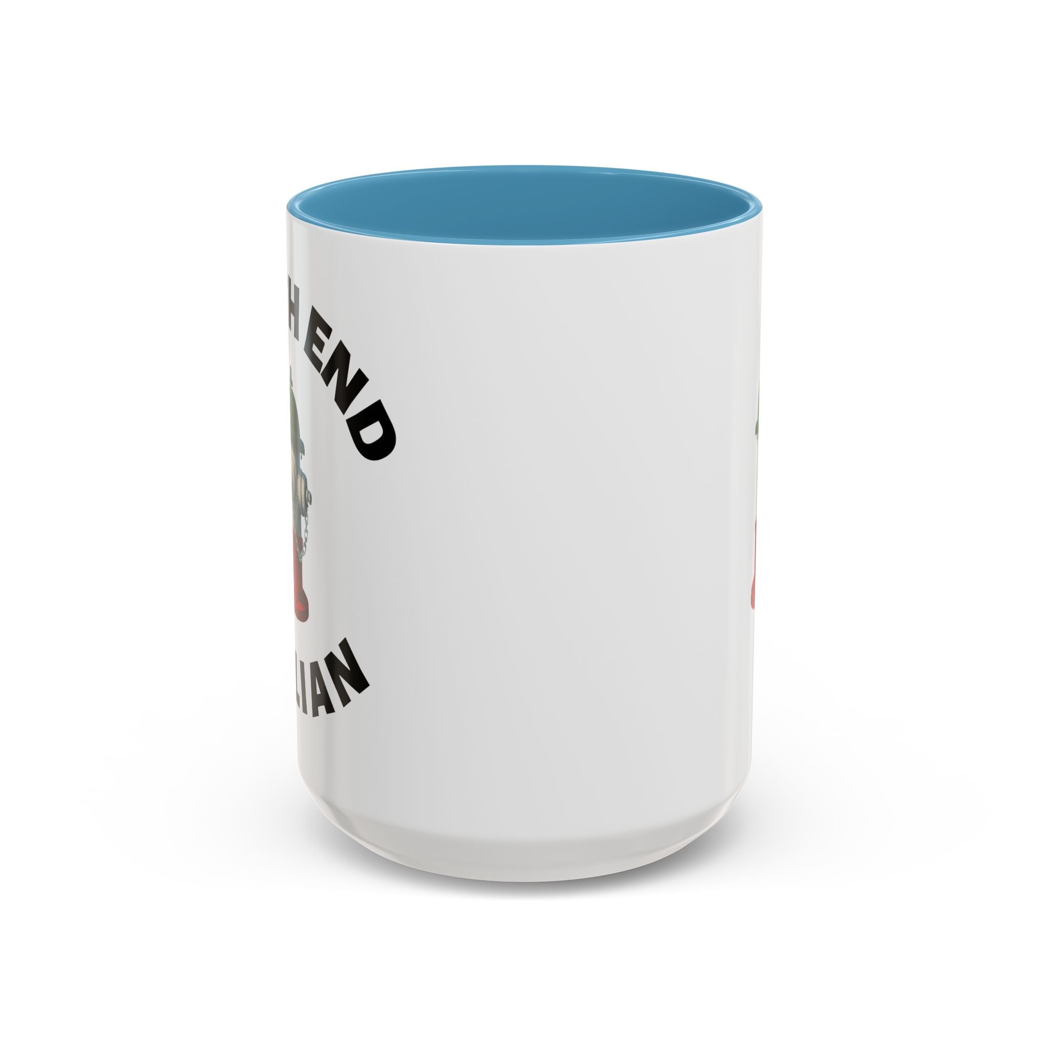 North End Coffee Mug with Fire Hydrant Design, Unique Gift for Italians, Fun Kitchen Decor