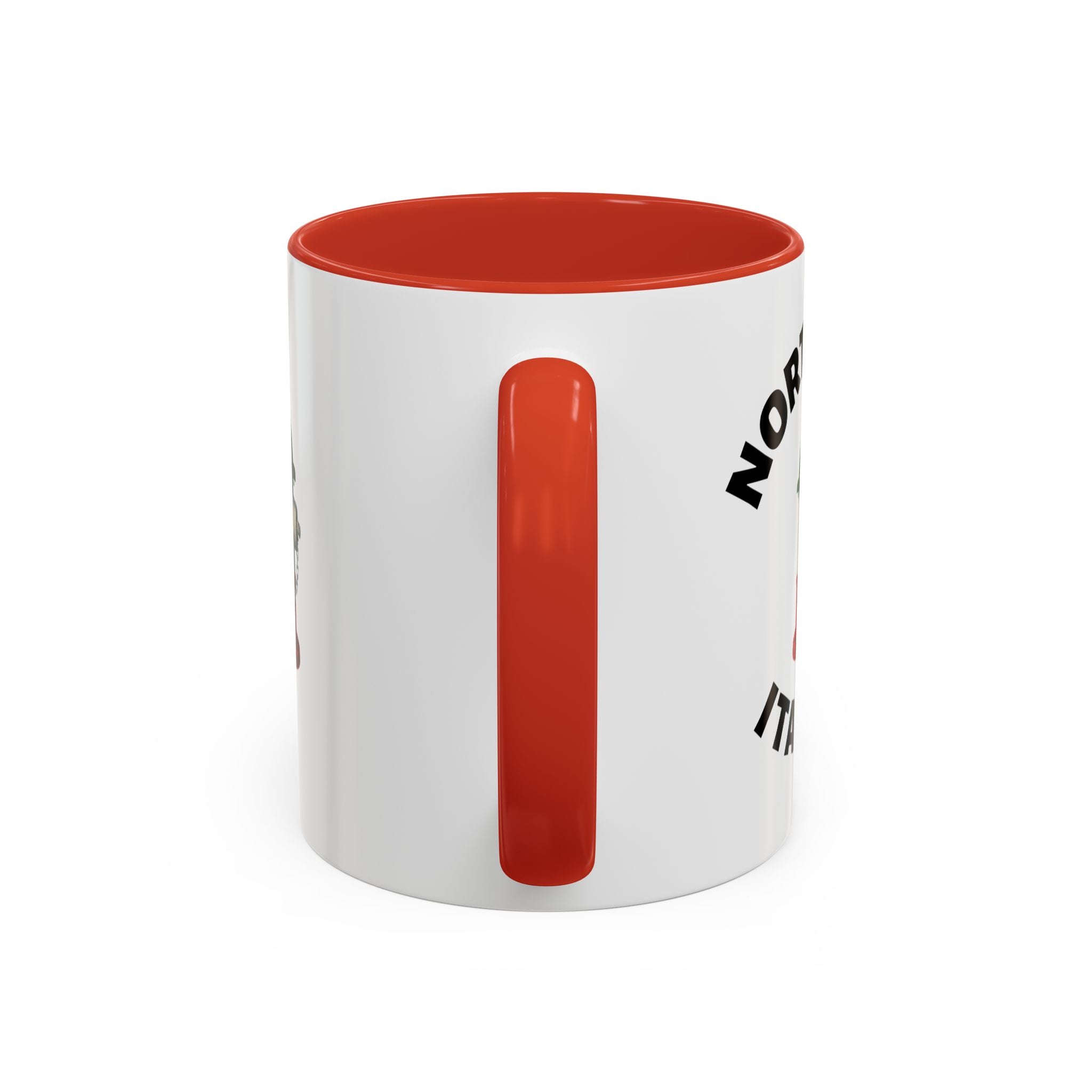 North End Coffee Mug with Fire Hydrant Design, Unique Gift for Italians, Fun Kitchen Decor