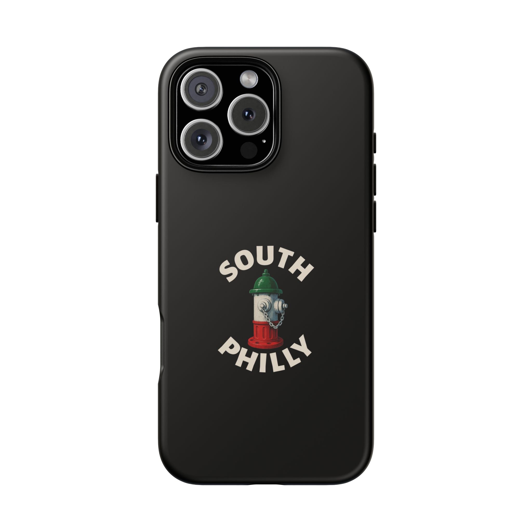 South Philly Black Phone Case, Tough Cases for iPhone, Gift for Italians, Stylish Phone Cover, Unique Phone Accessory