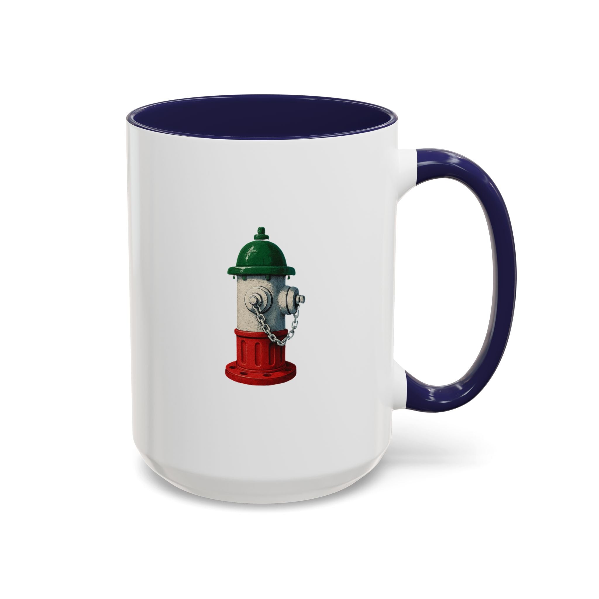 Bronx Coffee Mug with Fire Hydrant Design, Unique Gift for Italians, Fun Kitchen Decor