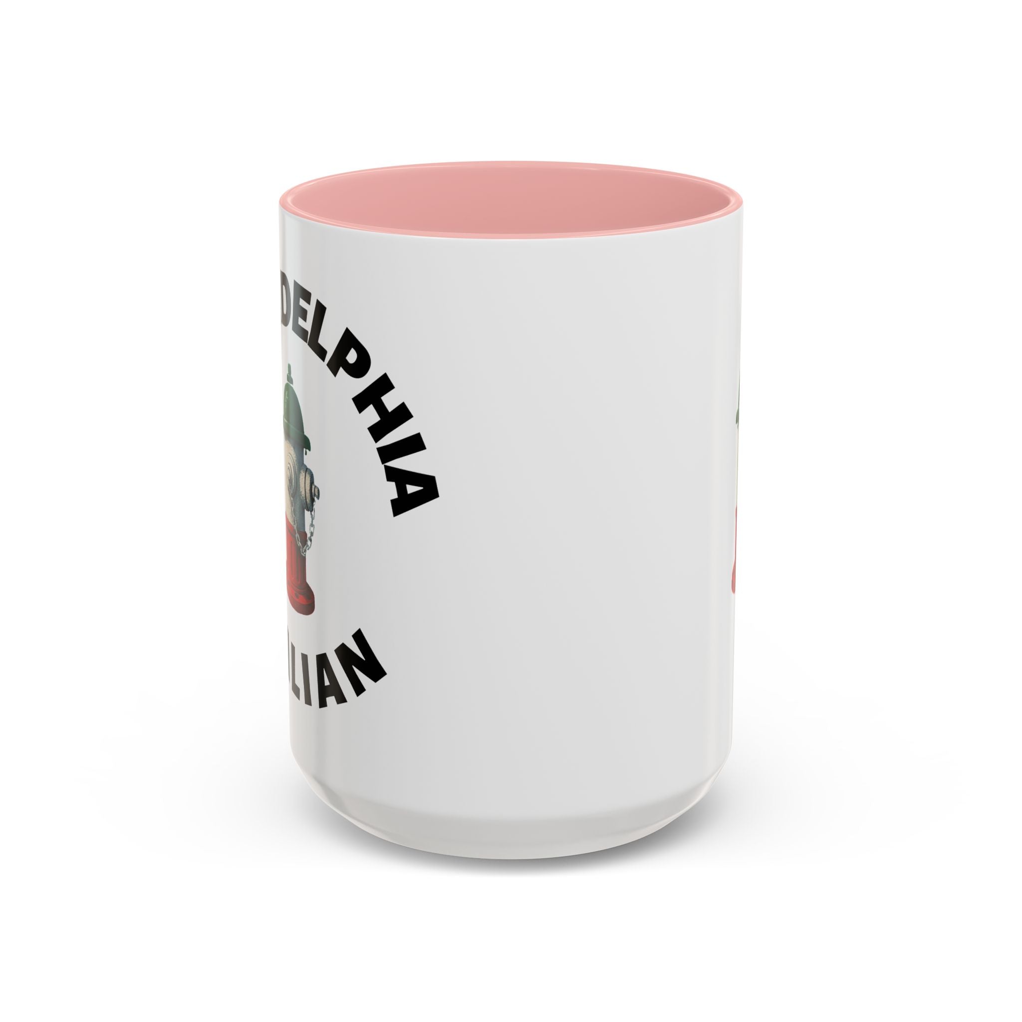 Philadelphia Coffee Mug with Fire Hydrant Design, Unique Gift for Italians, Fun Kitchen Decor