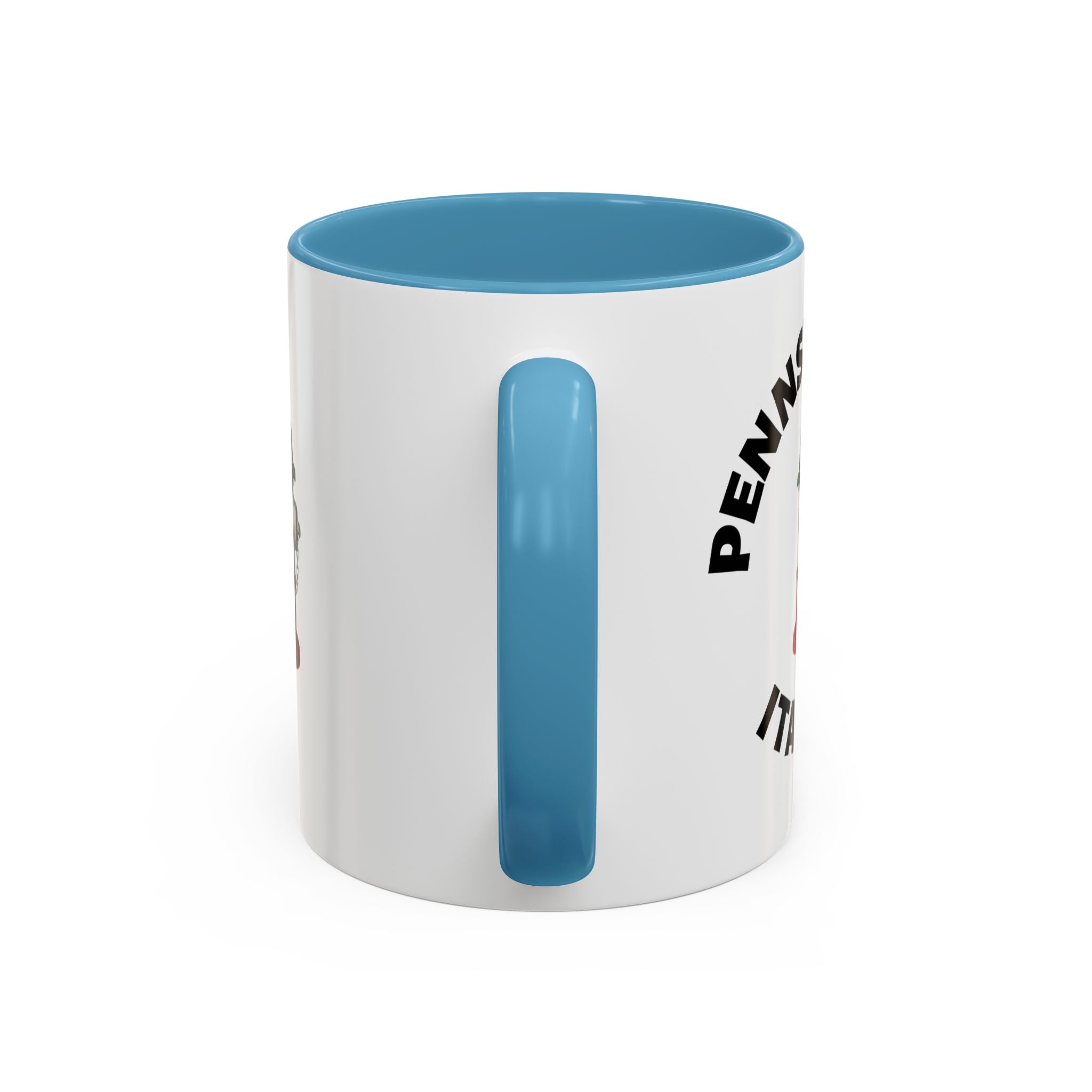 Pennsylvania Coffee Mug with Fire Hydrant Design, Unique Gift for Italians, Fun Kitchen Decor