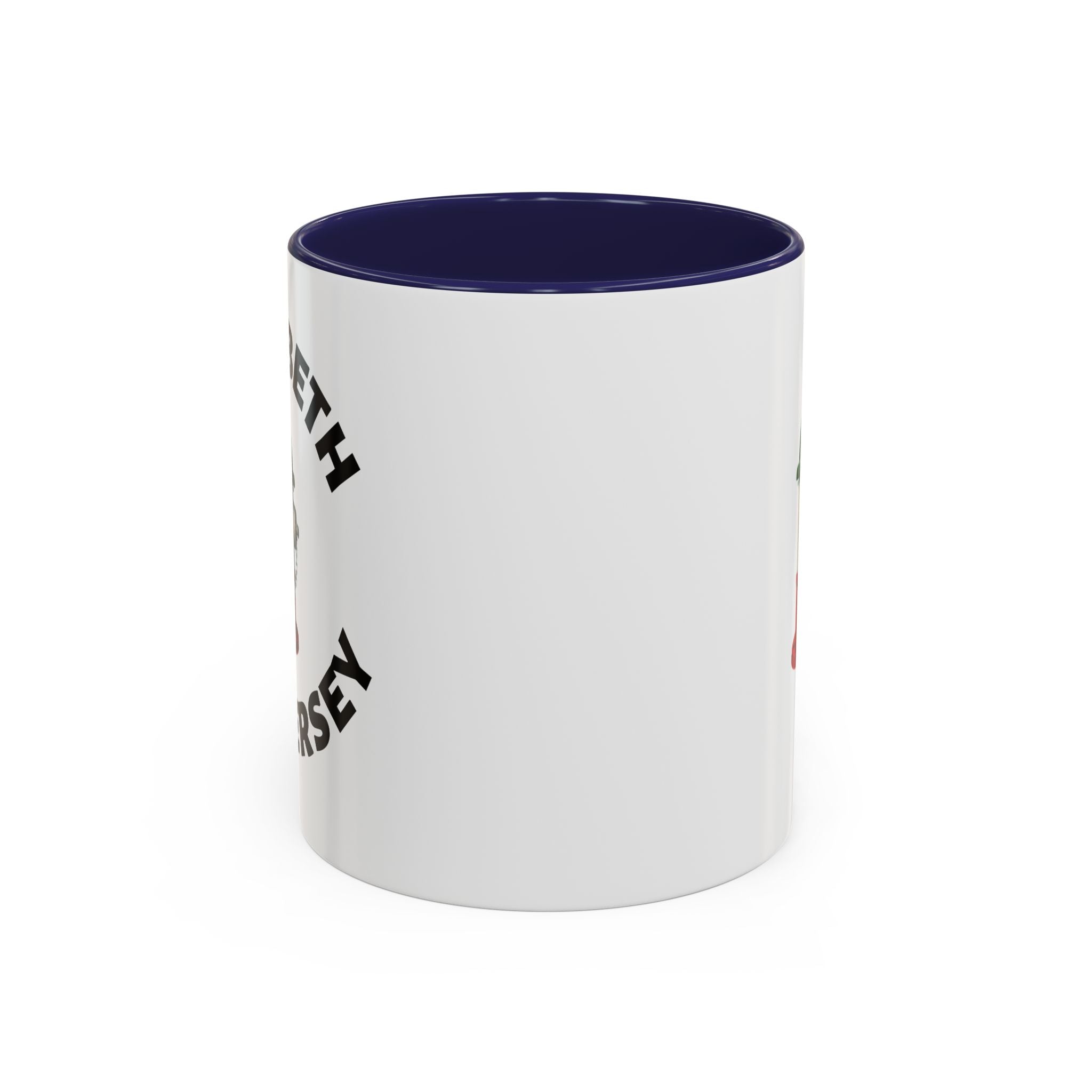 Coffee Mug - Elizabeth with Fire Hydrant Design, Unique Gift for Italians