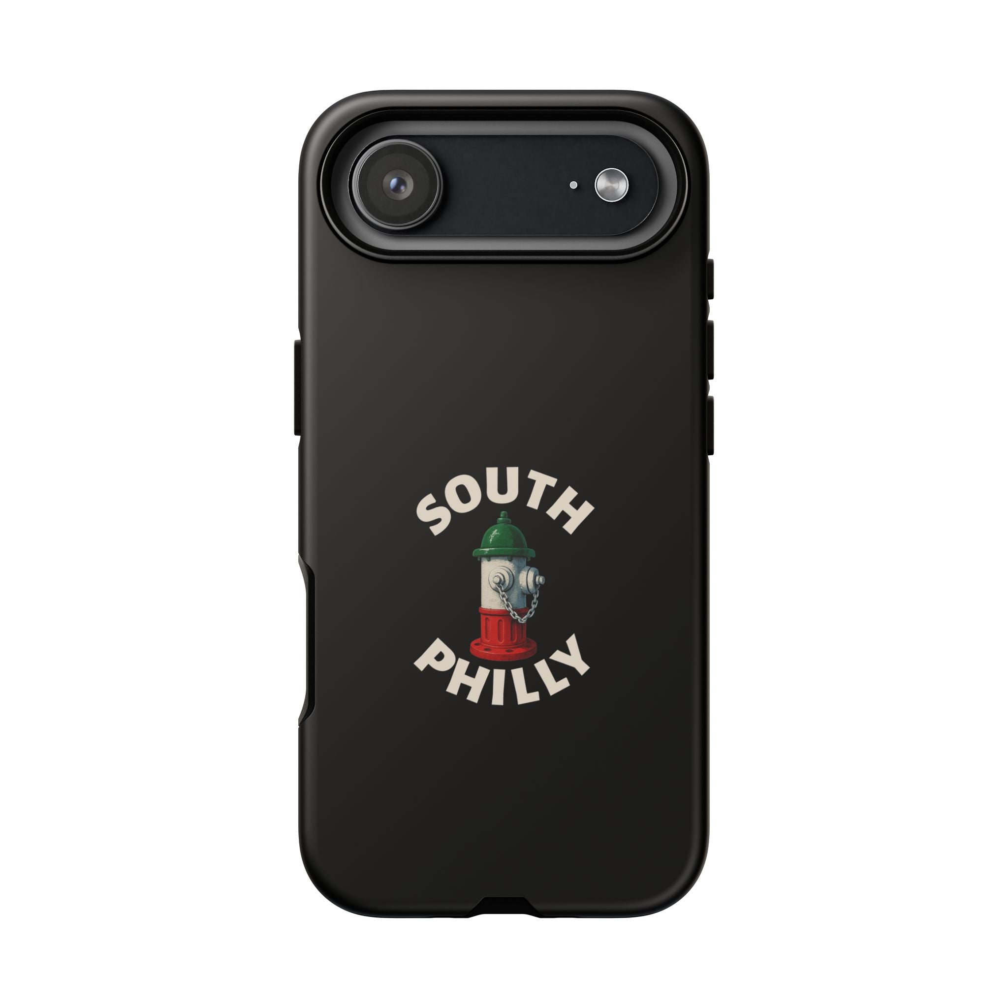 South Philly Black Phone Case, Tough Cases for iPhone, Gift for Italians, Stylish Phone Cover, Unique Phone Accessory