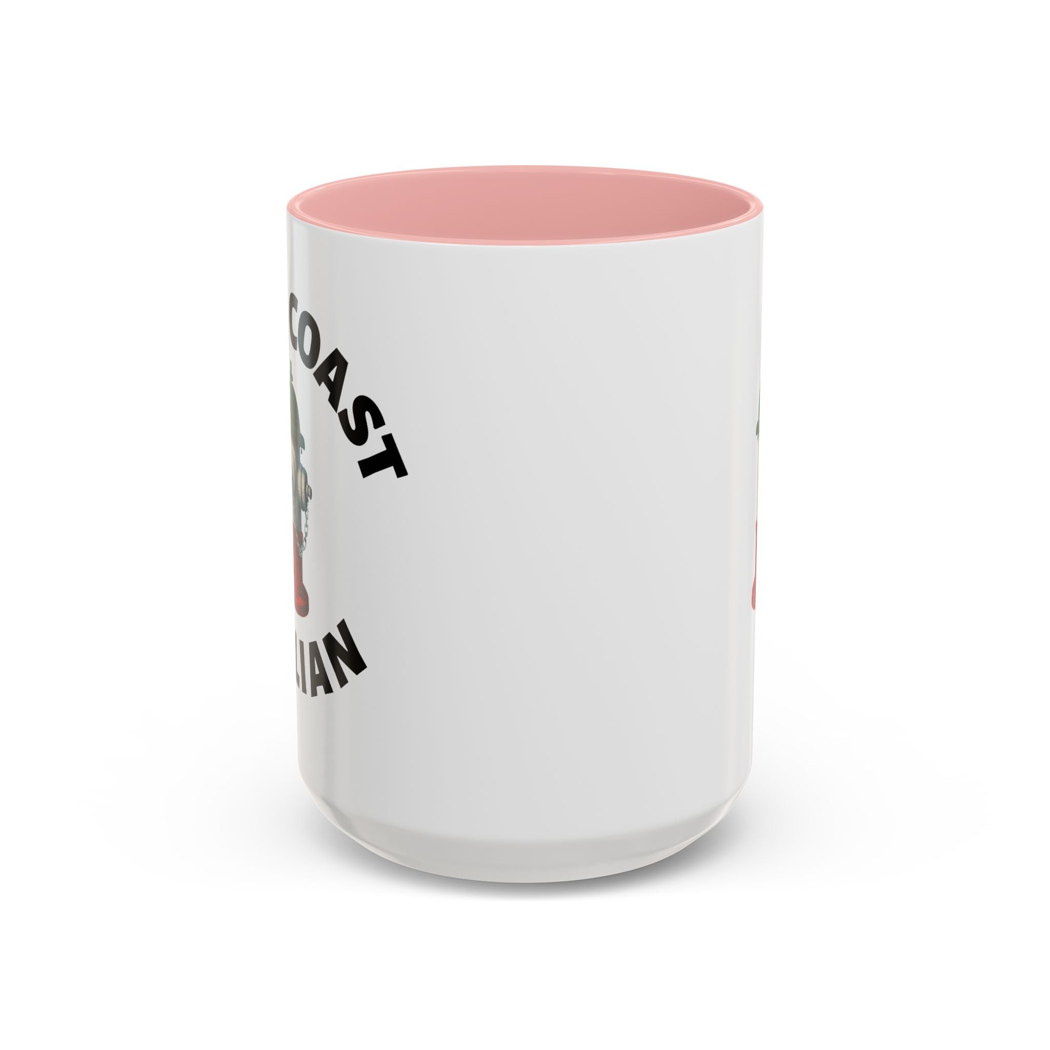 West Coast Coffee Mug with Fire Hydrant Design, Unique Gift for Italians, Fun Kitchen Decor