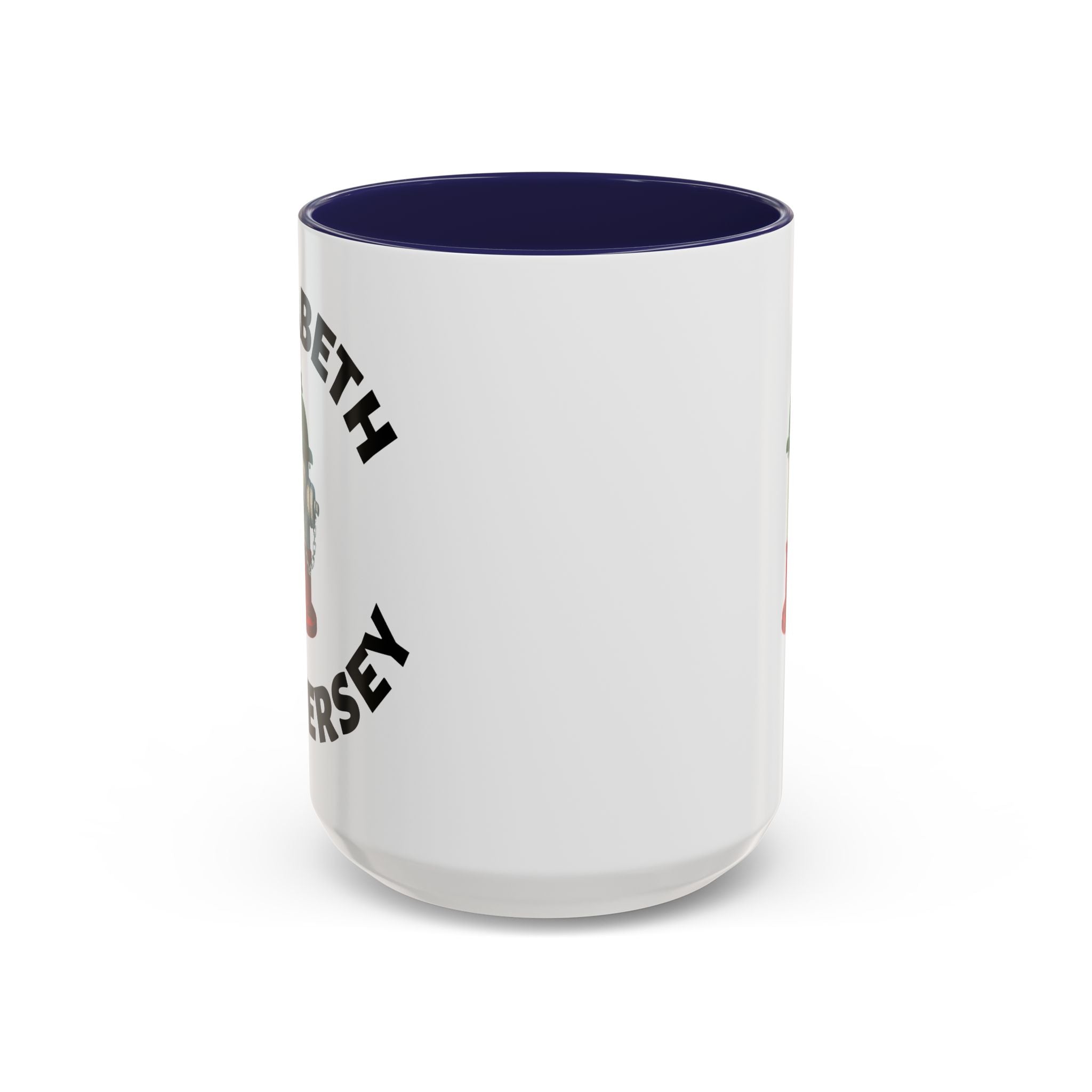 Coffee Mug - Elizabeth with Fire Hydrant Design, Unique Gift for Italians