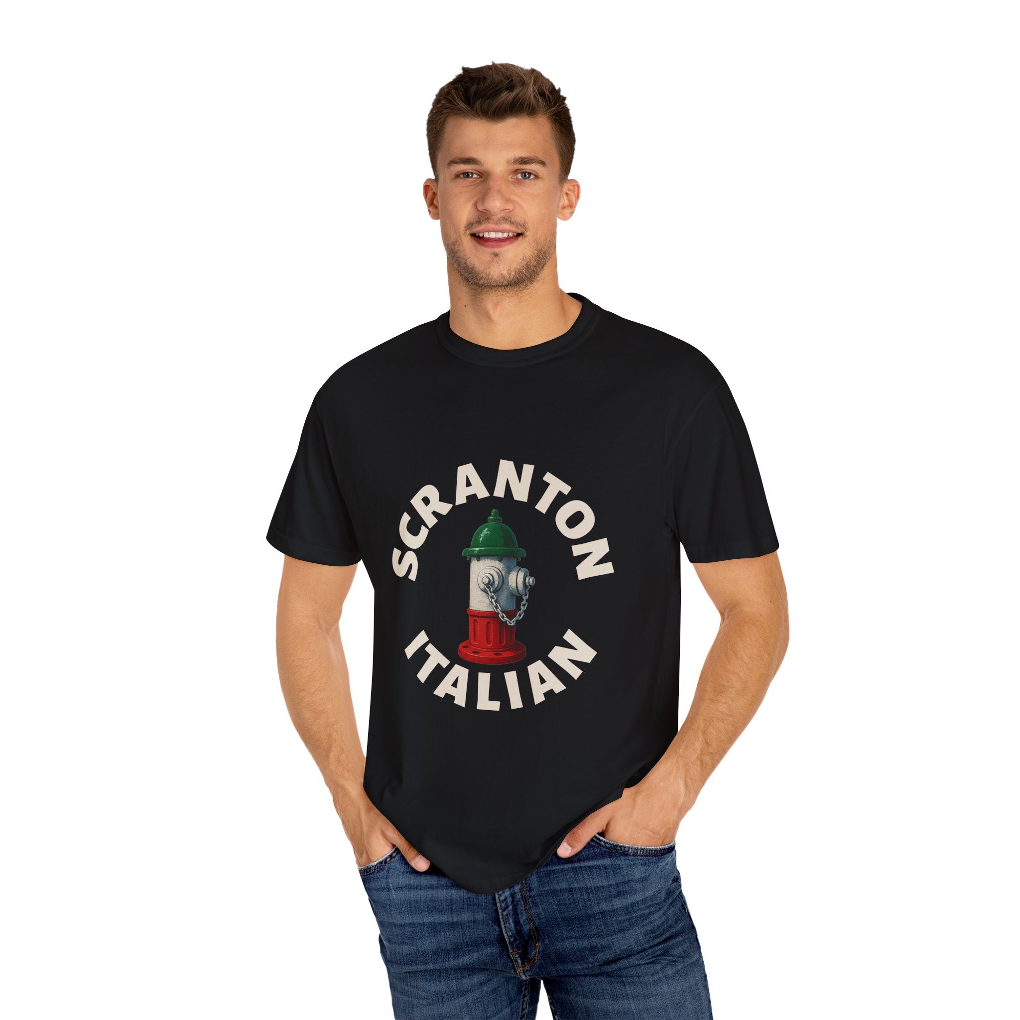Scranton Italian Tee | Street Style, Neighbourhood Pride, Unisex Fashion, Comfortable Casual Wear