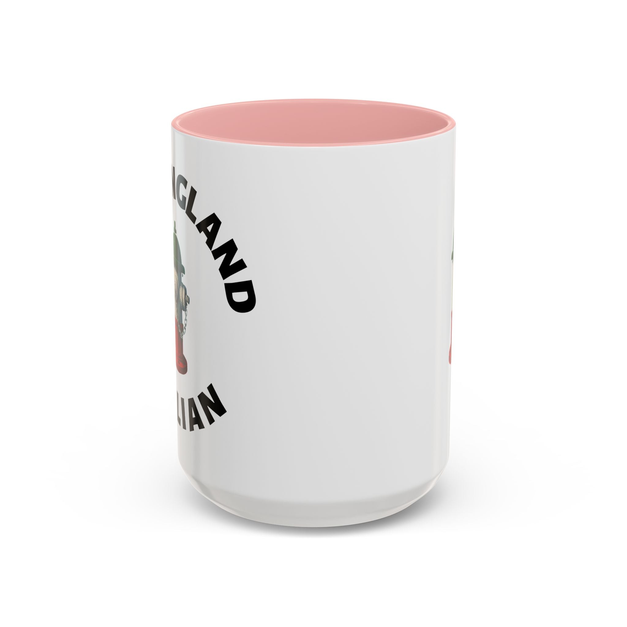 New England Coffee Mug with Fire Hydrant Design, Unique Gift for Italians, Fun Kitchen Decor