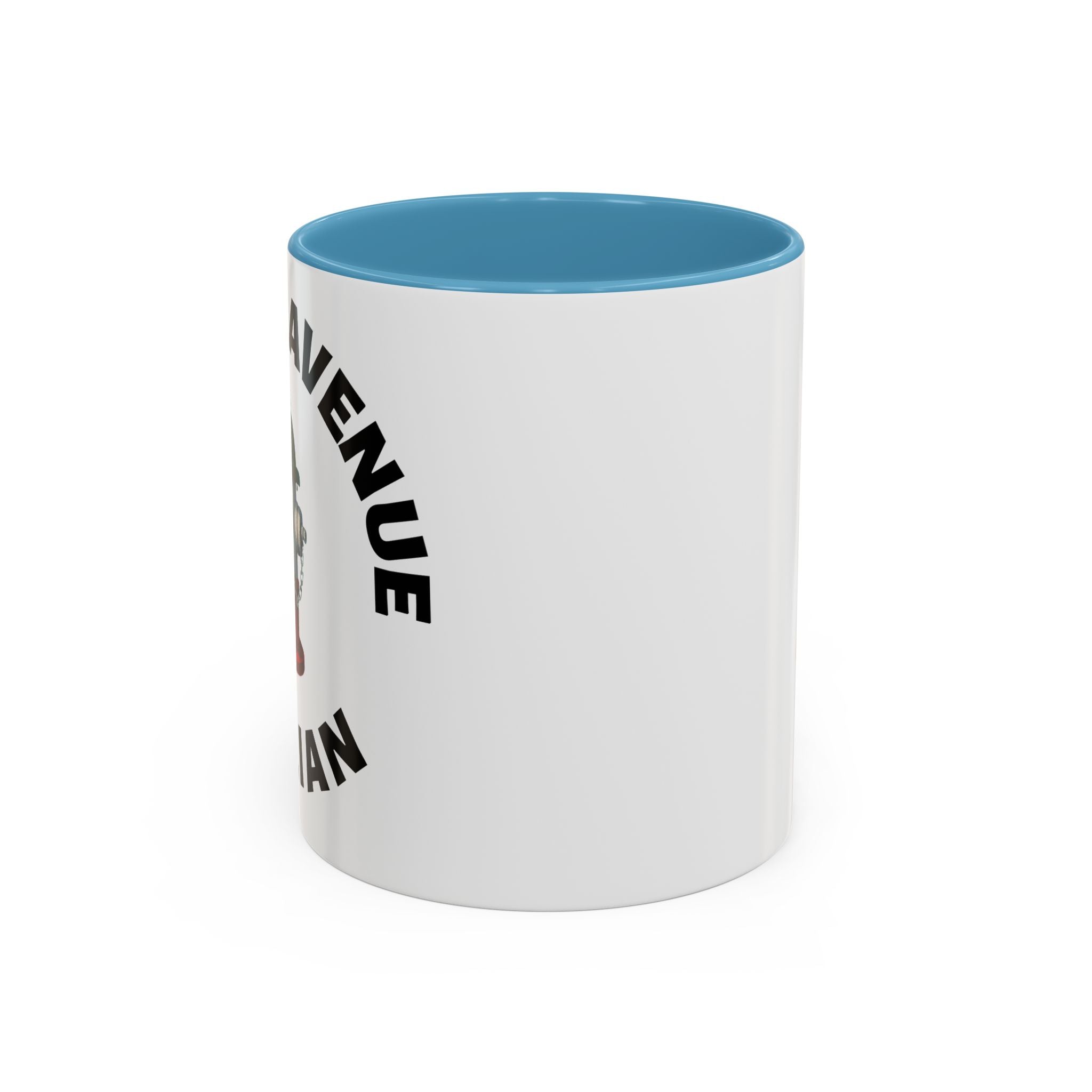 Arthur Avenue Coffee Mug with Fire Hydrant Design, Unique Gift for Italians, Fun Kitchen Decor