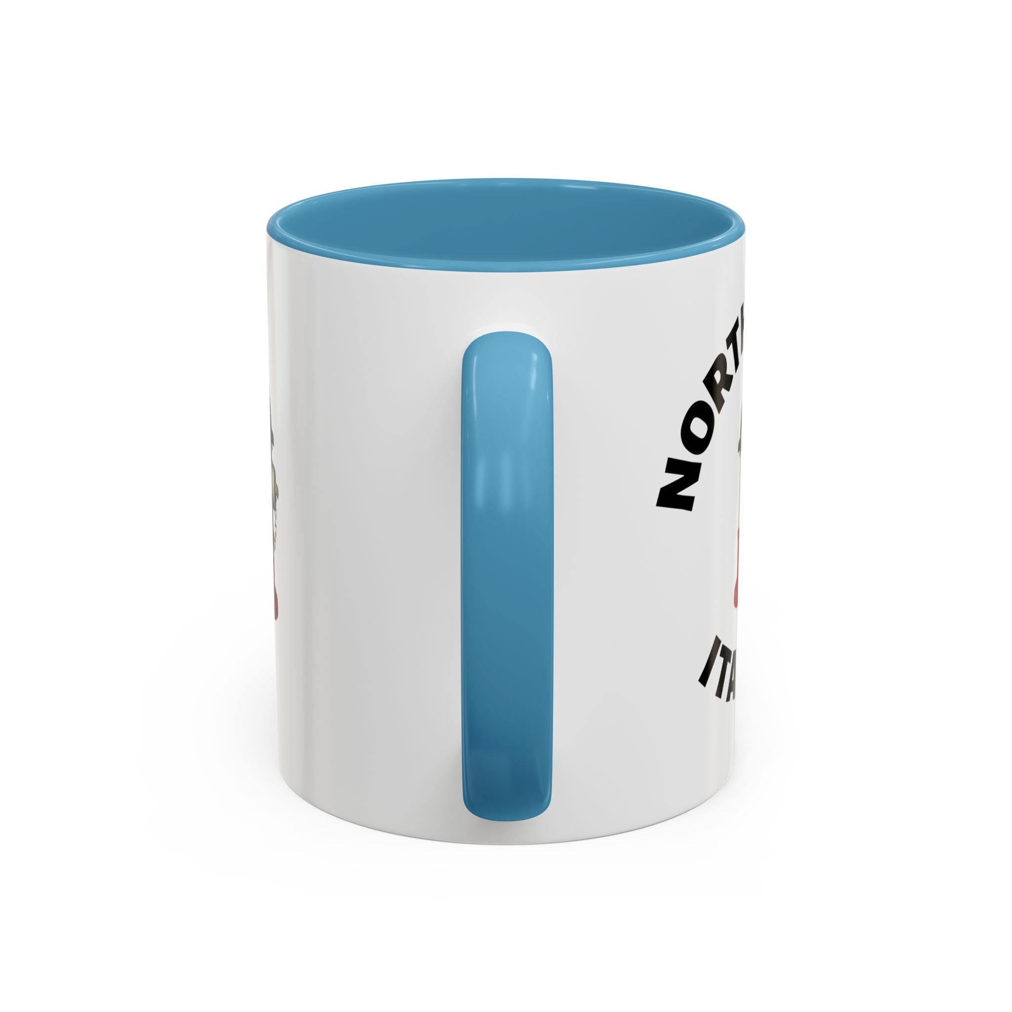 North Beach Coffee Mug with Fire Hydrant Design, Unique Gift for Italians, Fun Kitchen Decor