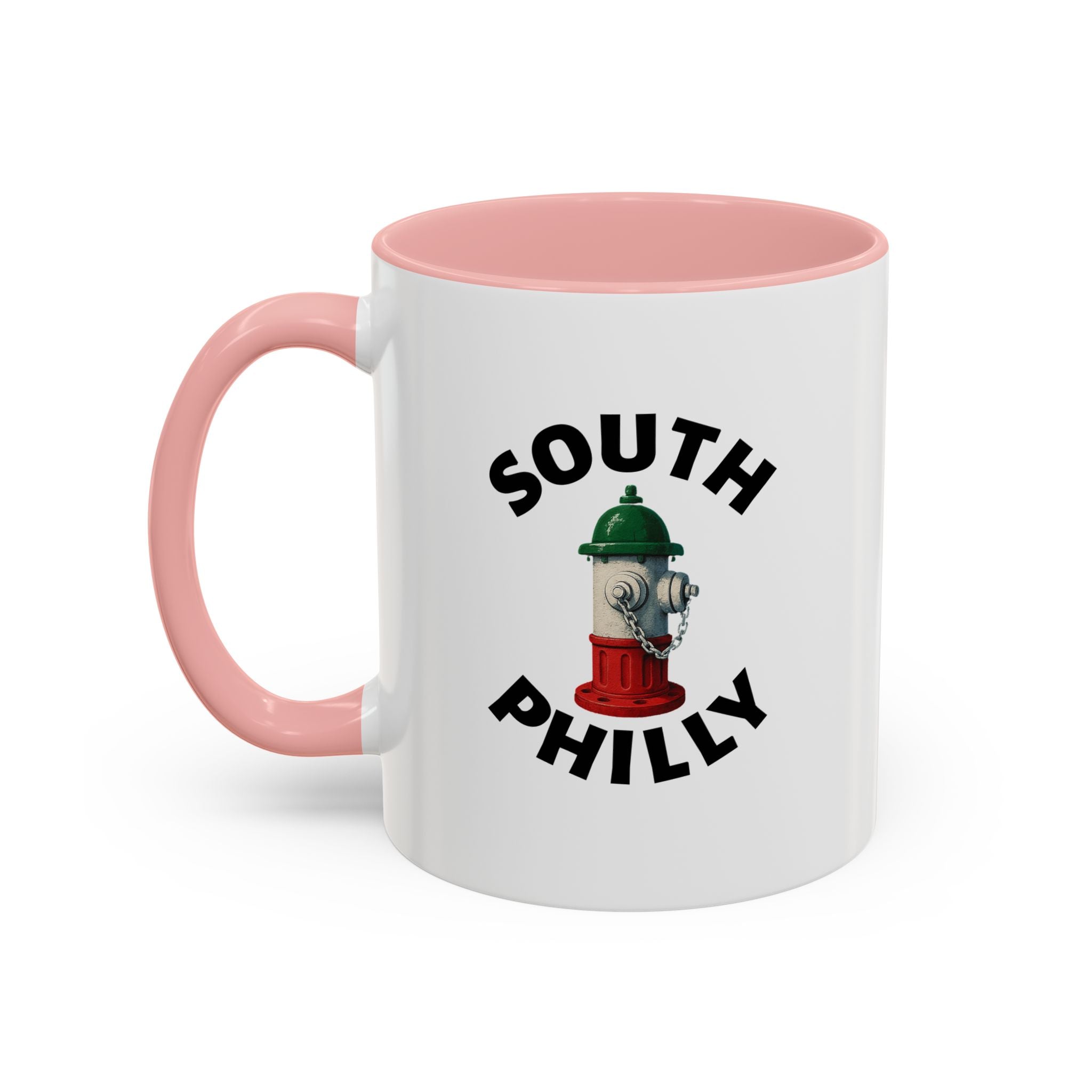 South Philly Coffee Mug with Fire Hydrant Design, Unique Gift for Italians, Fun Kitchen Decor