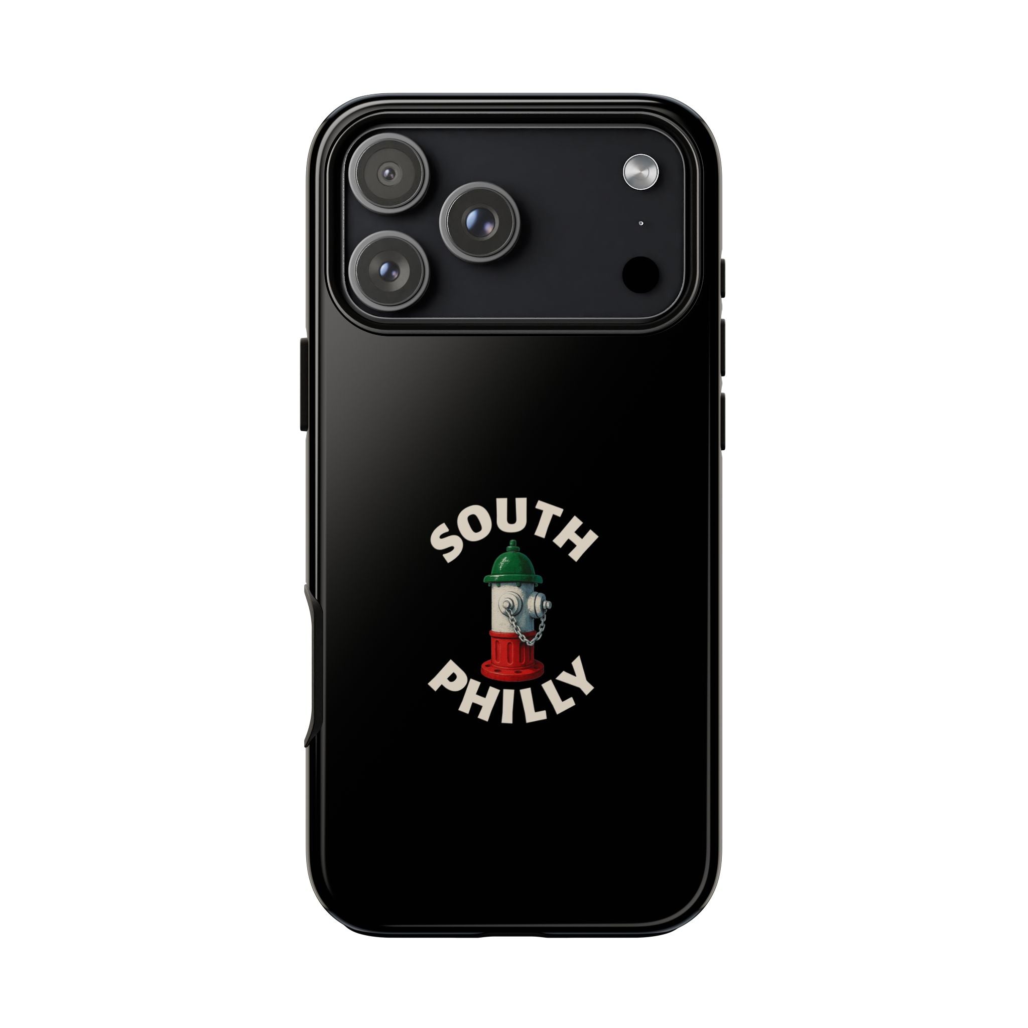 South Philly Black Phone Case, Tough Cases for iPhone, Gift for Italians, Stylish Phone Cover, Unique Phone Accessory