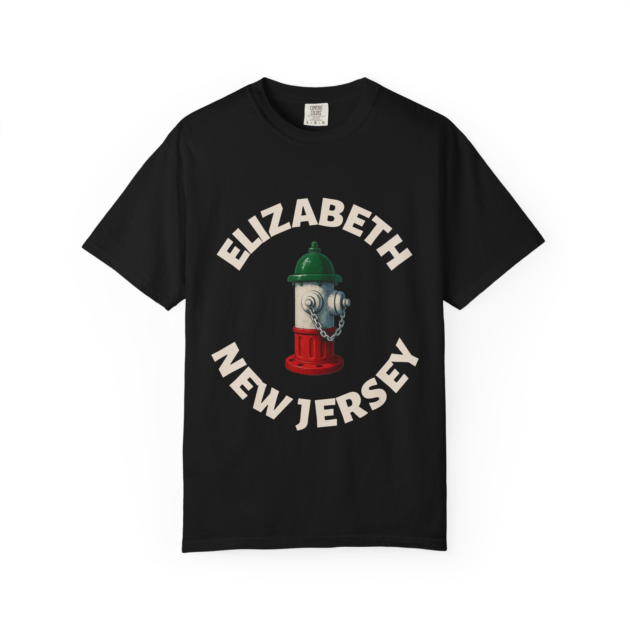 Elizabeth New Jersey  Tee | Street Style, Neighbourhood Pride, Unisex Fashion, Comfortable Casual Wear