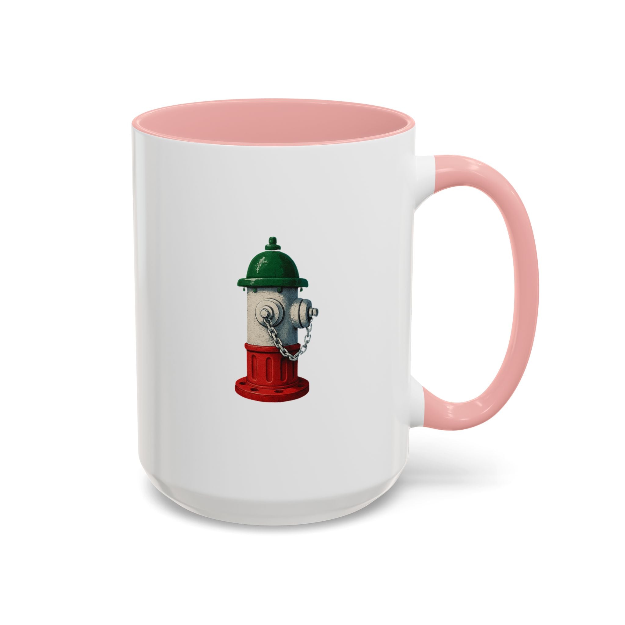 Bensonhurst Coffee Mug with Fire Hydrant Design, Unique Gift for Italians, Fun Kitchen Decor