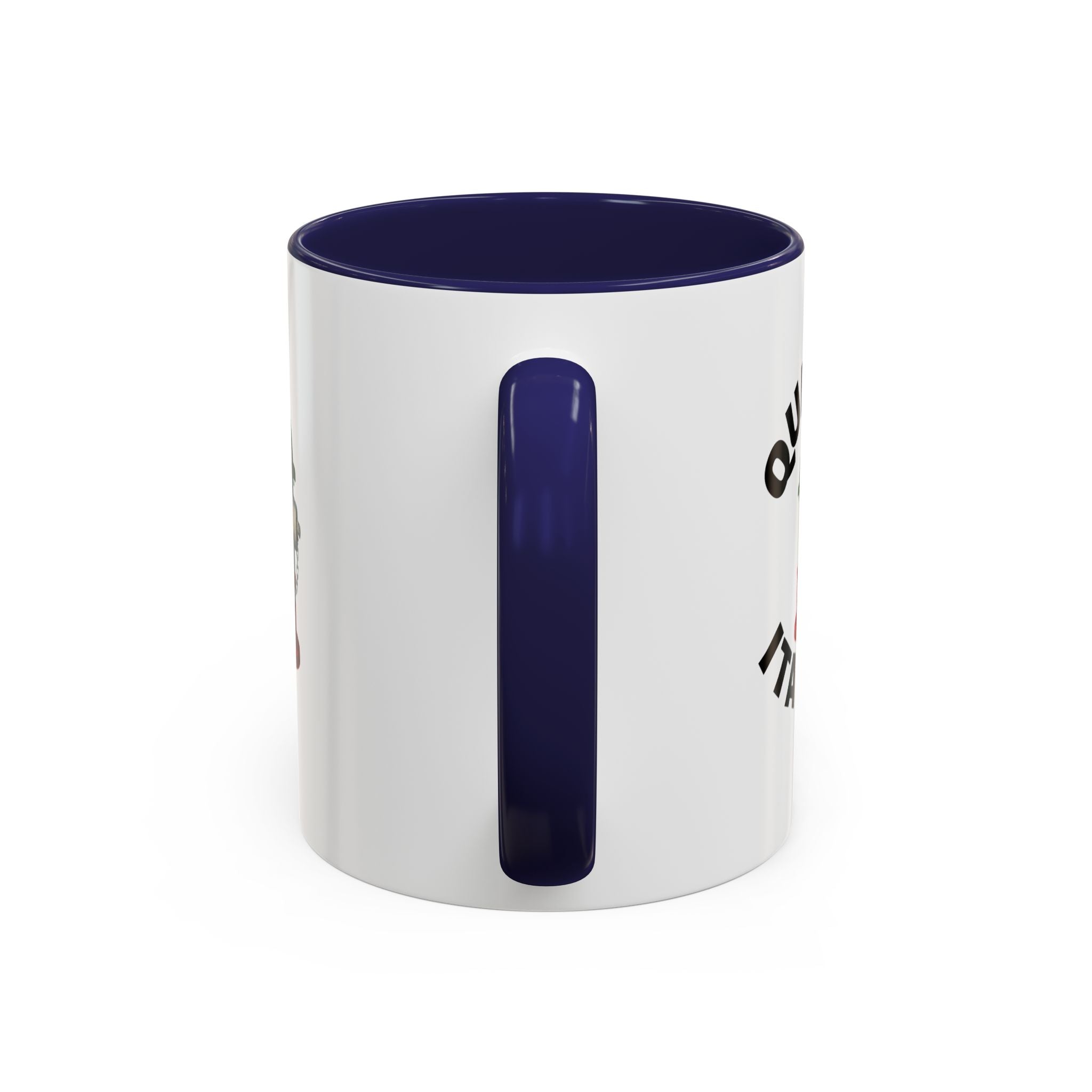 Queens Coffee Mug with Fire Hydrant Design, Unique Gift for Italians, Fun Kitchen Decor