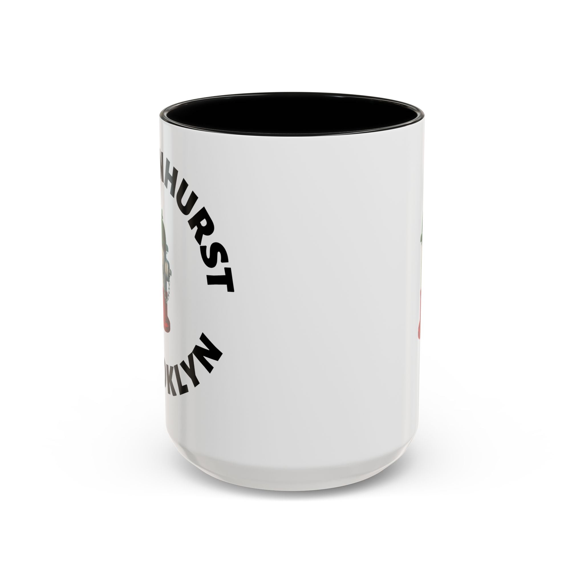 Bensonhurst Coffee Mug with Fire Hydrant Design, Unique Gift for Italians, Fun Kitchen Decor