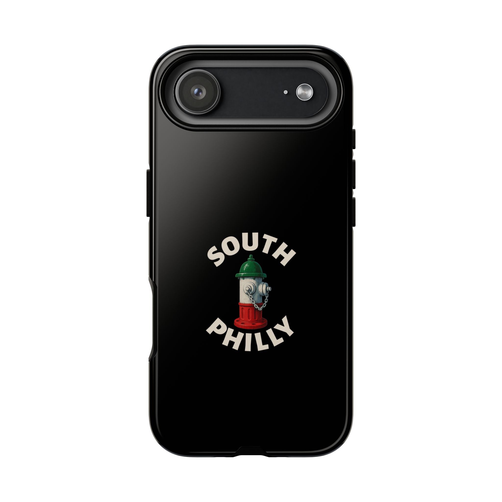 South Philly Black Phone Case, Tough Cases for iPhone, Gift for Italians, Stylish Phone Cover, Unique Phone Accessory