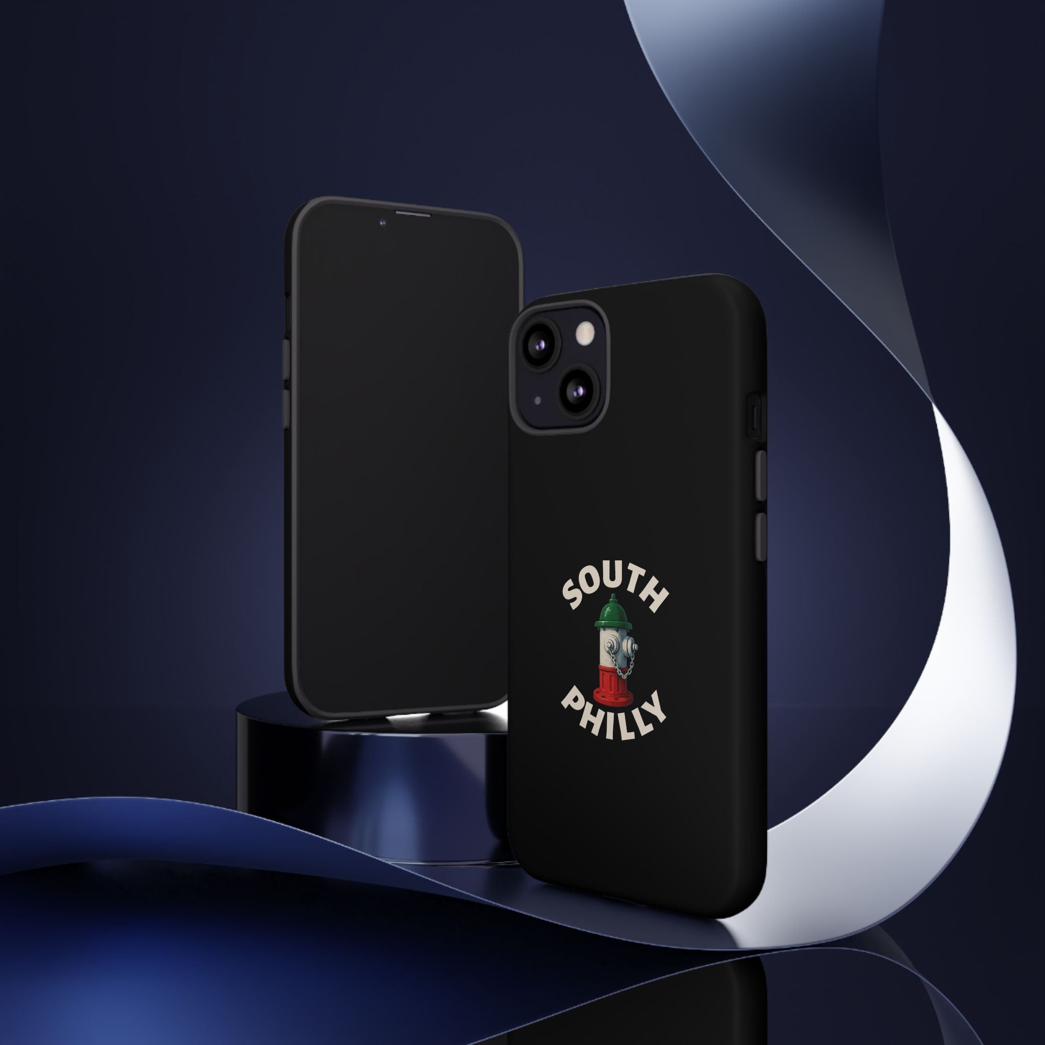 South Philly Black Phone Case, Tough Cases for iPhone, Gift for Italians, Stylish Phone Cover, Unique Phone Accessory