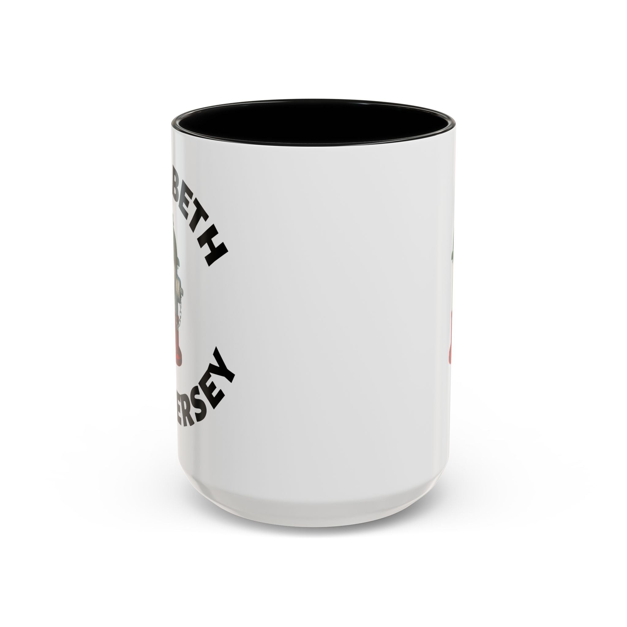 Coffee Mug - Elizabeth with Fire Hydrant Design, Unique Gift for Italians