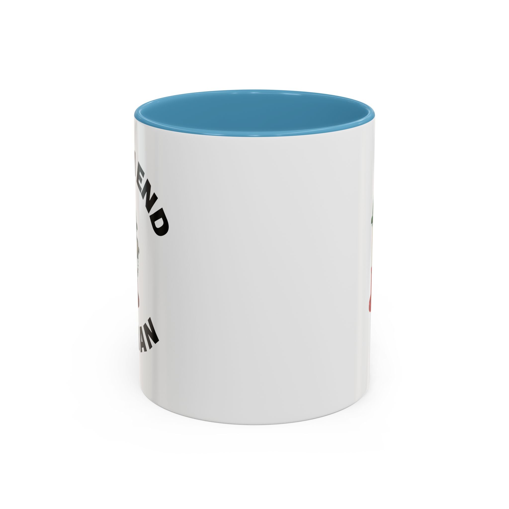 North End Coffee Mug with Fire Hydrant Design, Unique Gift for Italians, Fun Kitchen Decor