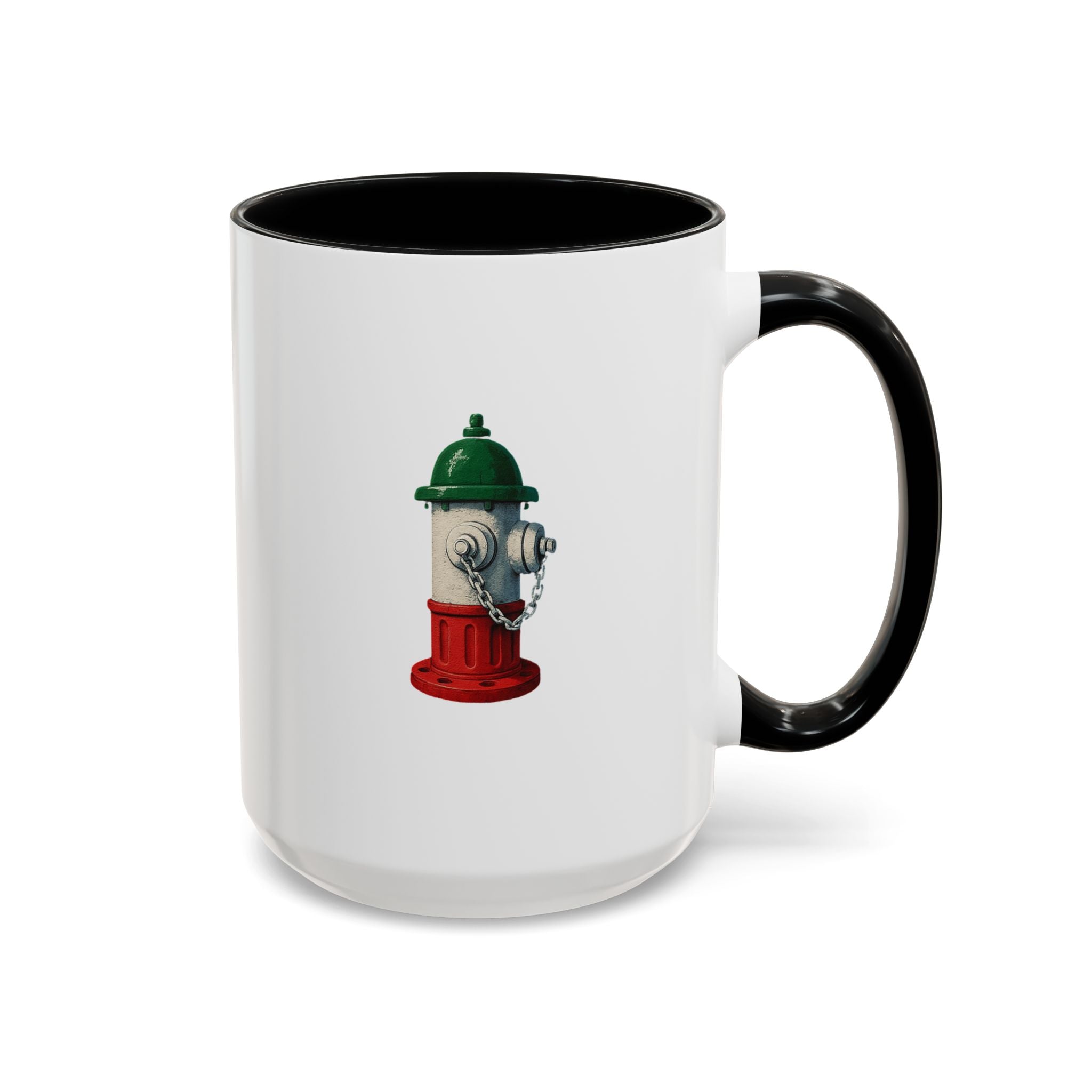 Bronx Coffee Mug with Fire Hydrant Design, Unique Gift for Italians, Fun Kitchen Decor