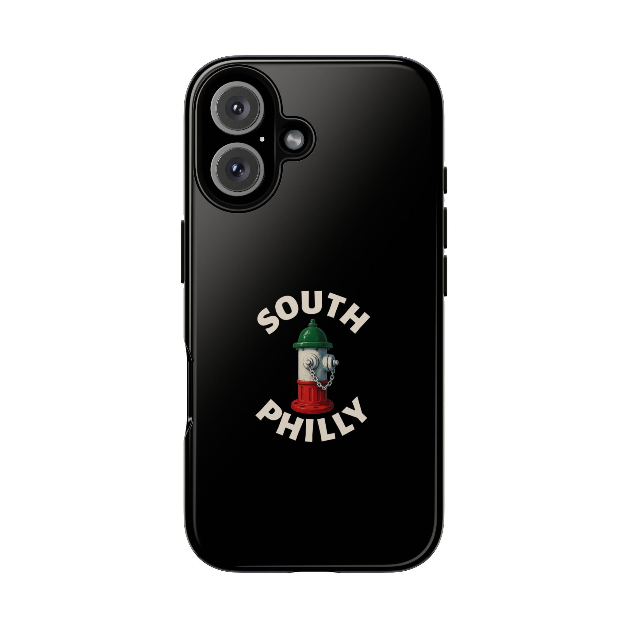 South Philly Black Phone Case, Tough Cases for iPhone, Gift for Italians, Stylish Phone Cover, Unique Phone Accessory
