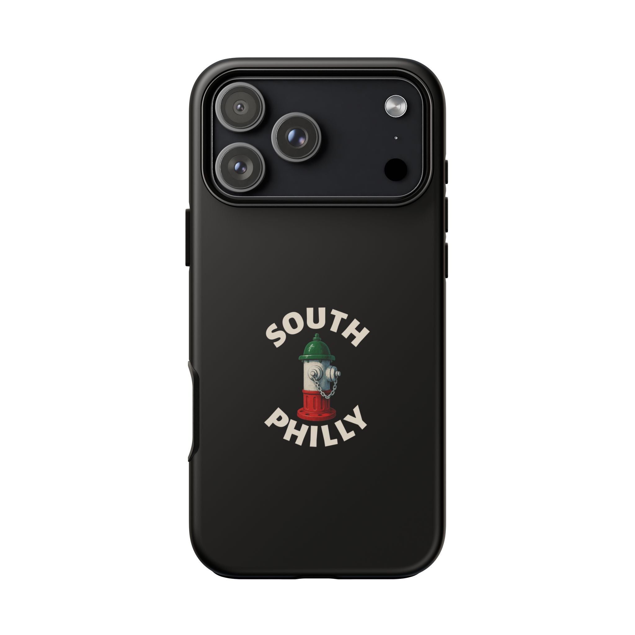 South Philly Black Phone Case, Tough Cases for iPhone, Gift for Italians, Stylish Phone Cover, Unique Phone Accessory