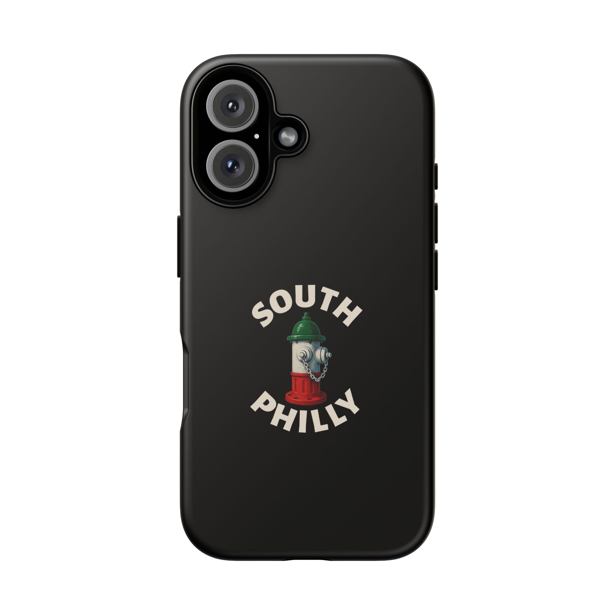 South Philly Black Phone Case, Tough Cases for iPhone, Gift for Italians, Stylish Phone Cover, Unique Phone Accessory