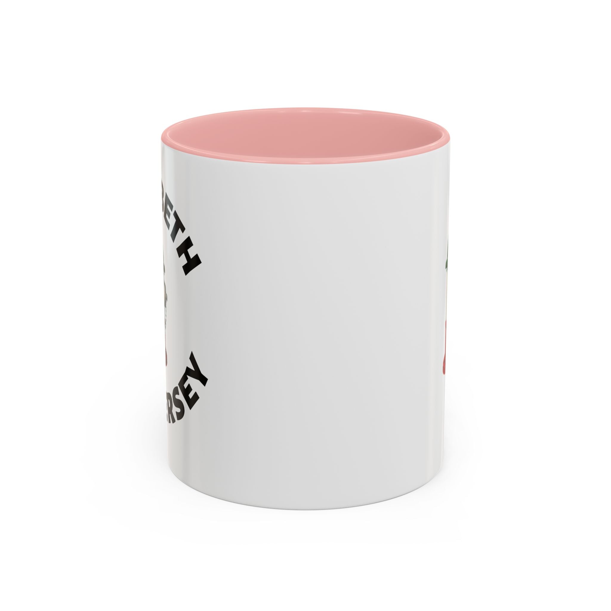 Coffee Mug - Elizabeth with Fire Hydrant Design, Unique Gift for Italians