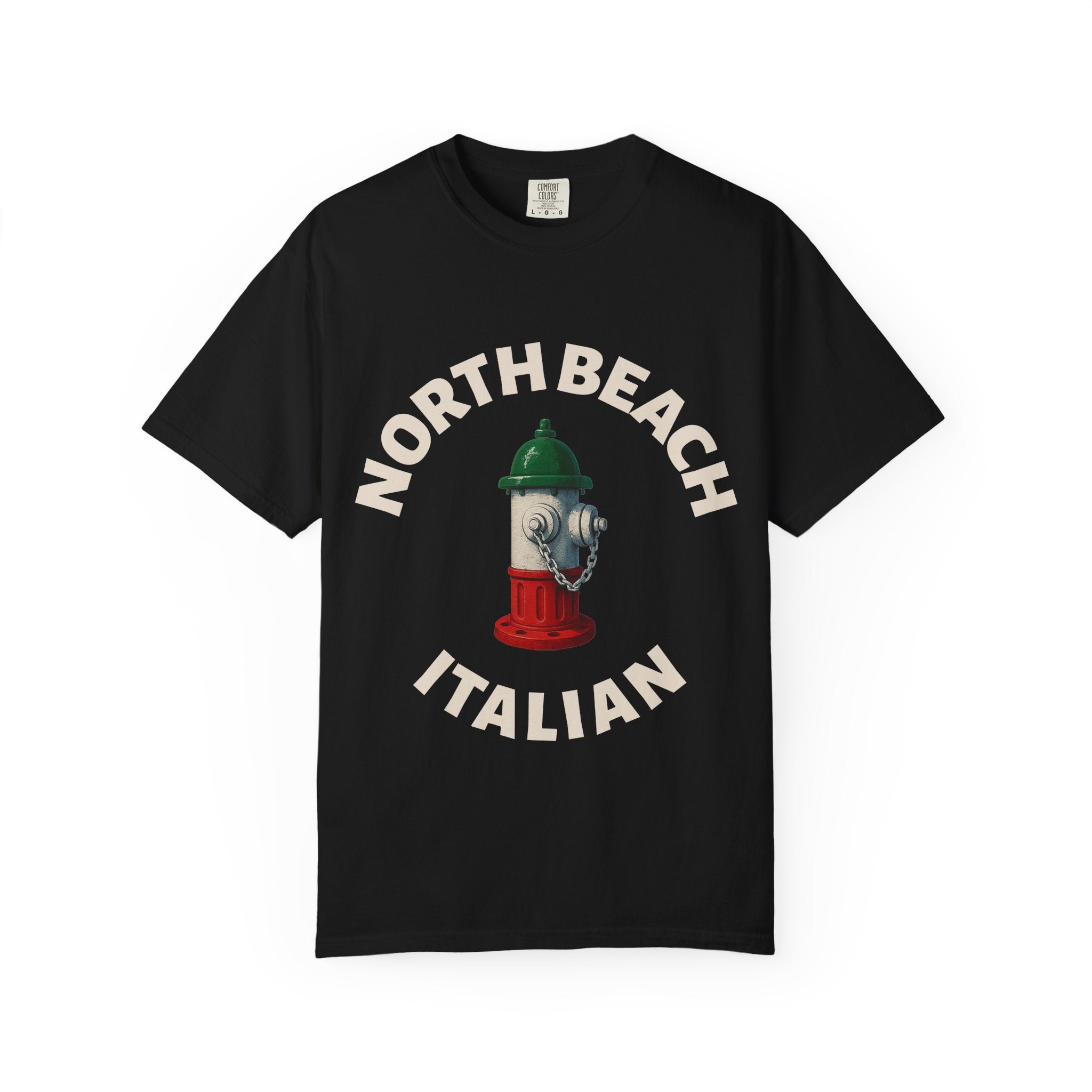 North Beach Italian Tee | Street Style, Neighbourhood Pride, Unisex Fashion, Comfortable Casual Wear