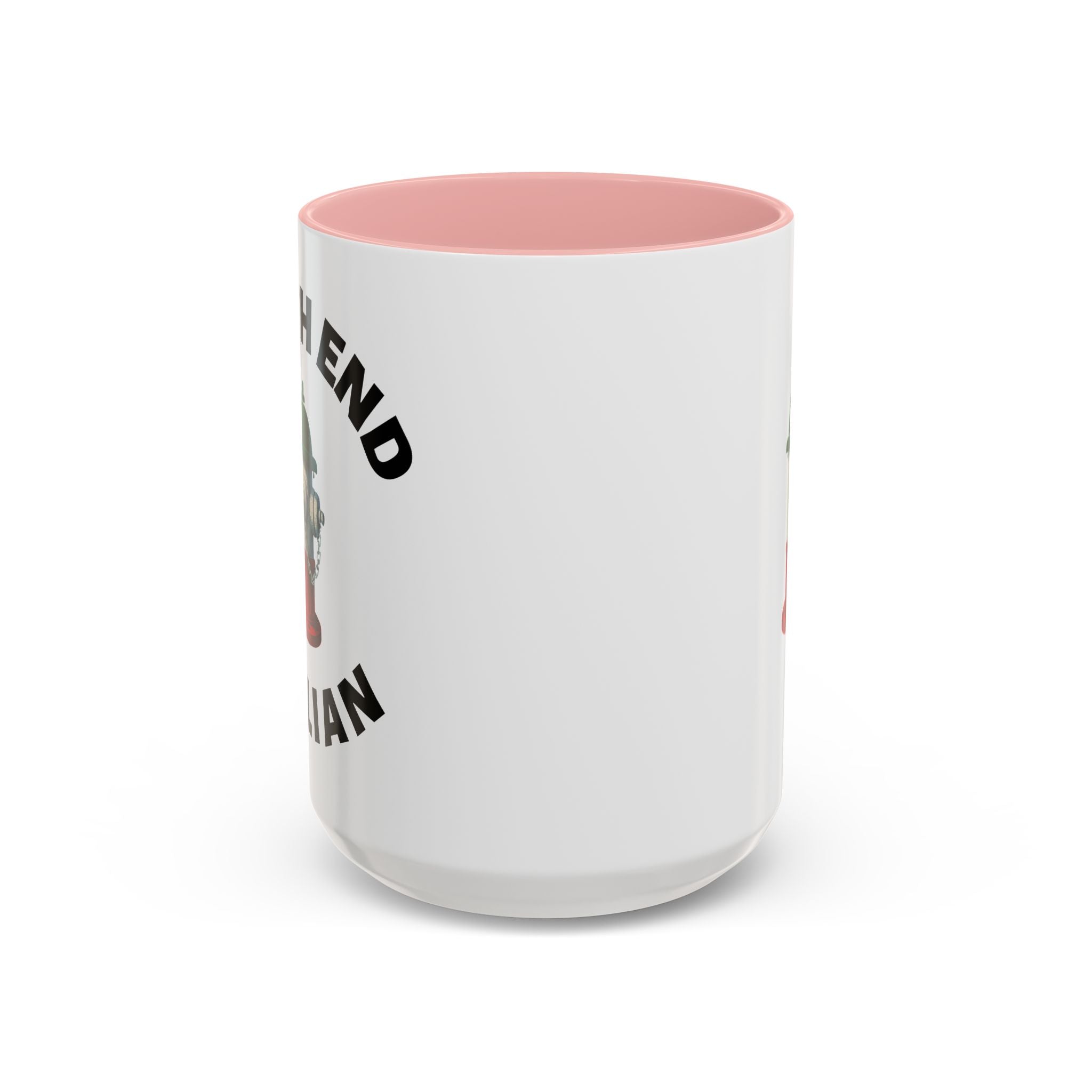North End Coffee Mug with Fire Hydrant Design, Unique Gift for Italians, Fun Kitchen Decor