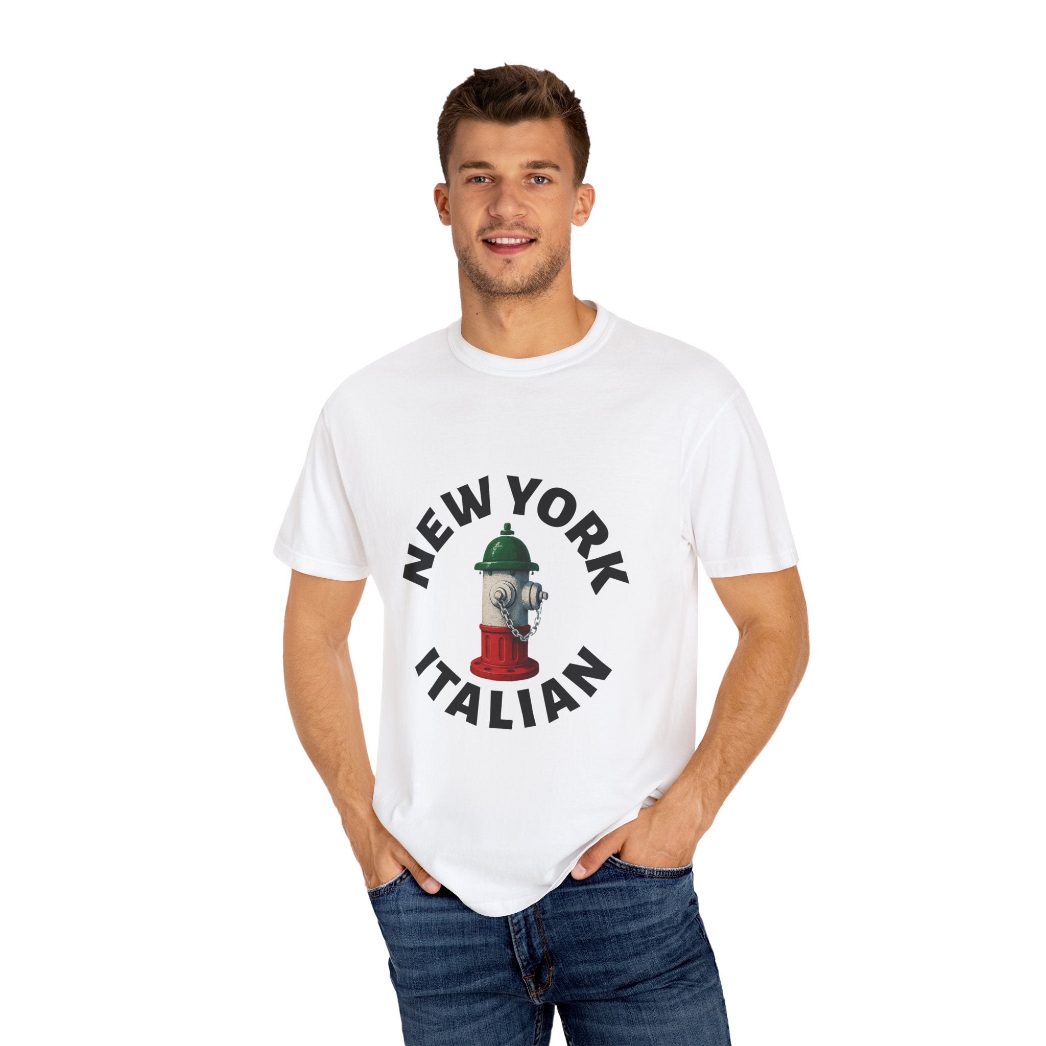 New York Italian Tee | Street Style, Neighbourhood Pride, Unisex Fashion, Comfortable Casual Wear