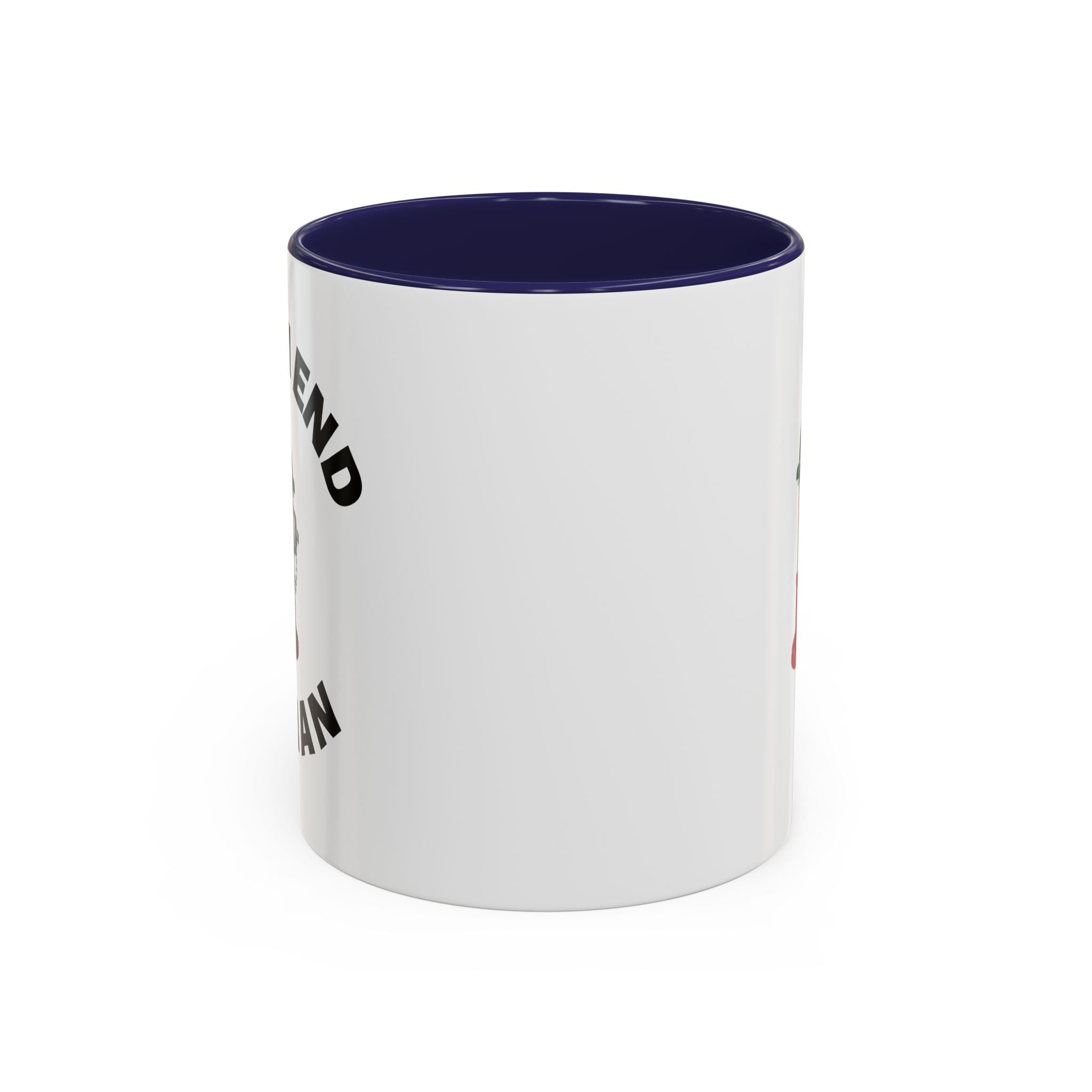 North End Coffee Mug with Fire Hydrant Design, Unique Gift for Italians, Fun Kitchen Decor