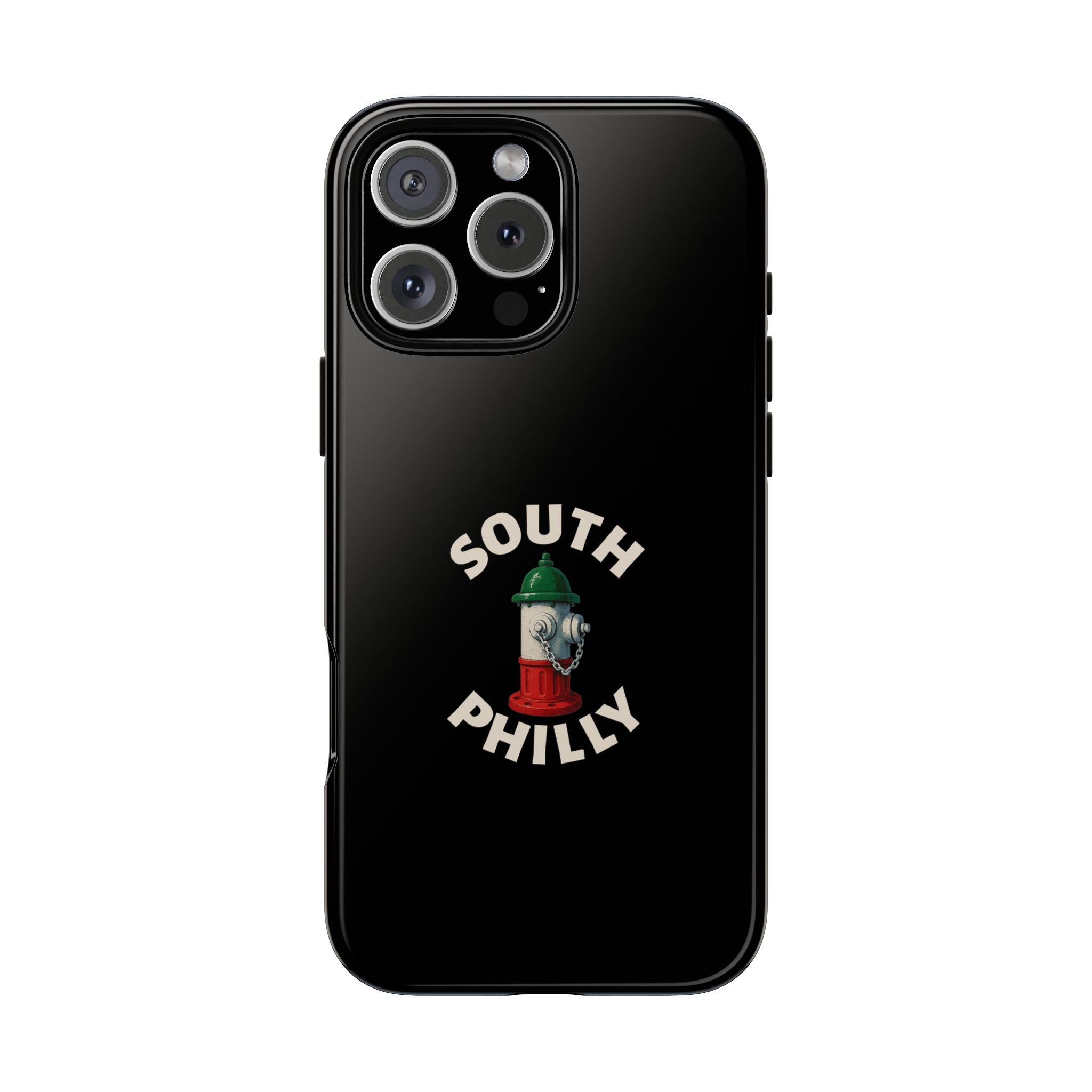 South Philly Black Phone Case, Tough Cases for iPhone, Gift for Italians, Stylish Phone Cover, Unique Phone Accessory