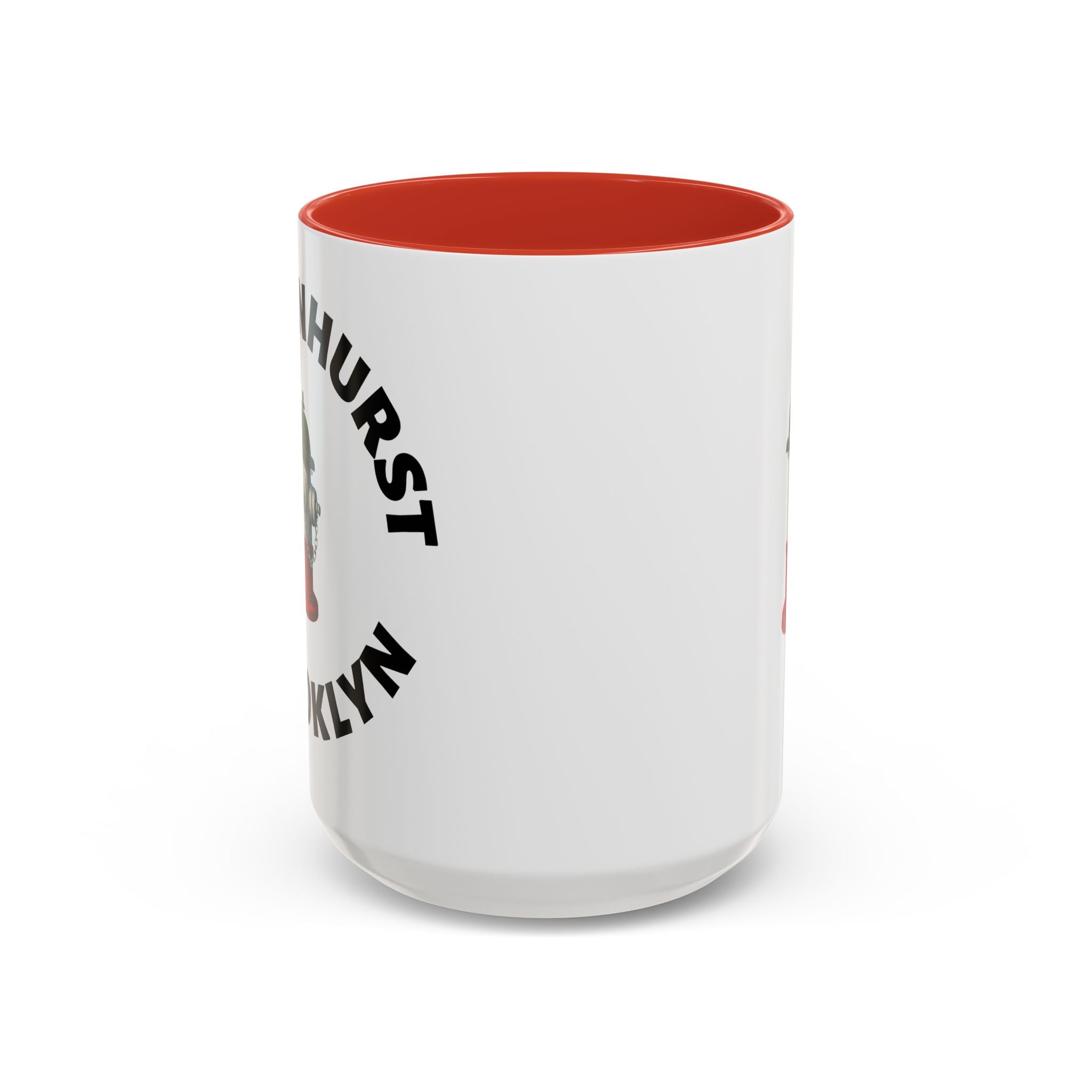 Bensonhurst Coffee Mug with Fire Hydrant Design, Unique Gift for Italians, Fun Kitchen Decor