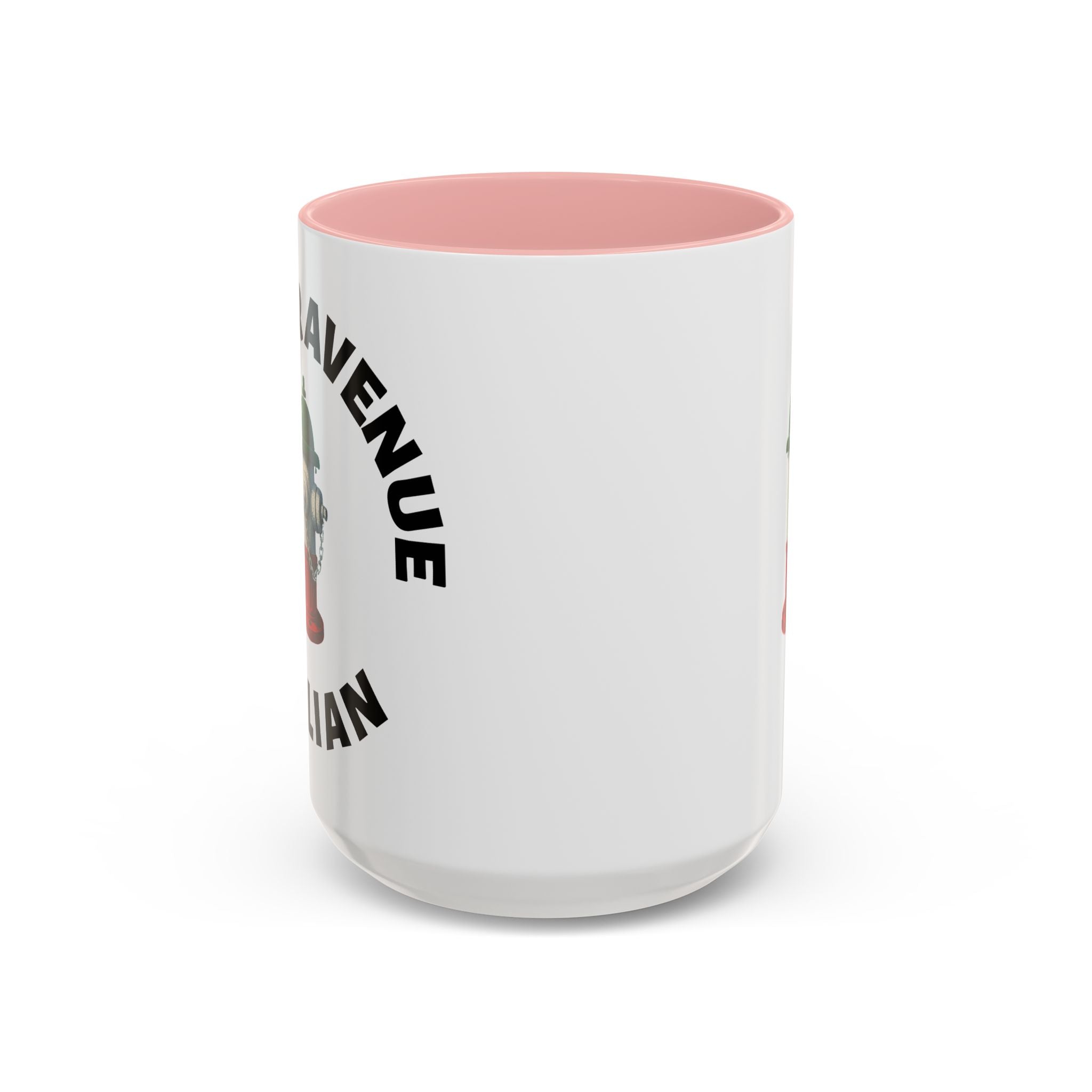 Arthur Avenue Coffee Mug with Fire Hydrant Design, Unique Gift for Italians, Fun Kitchen Decor