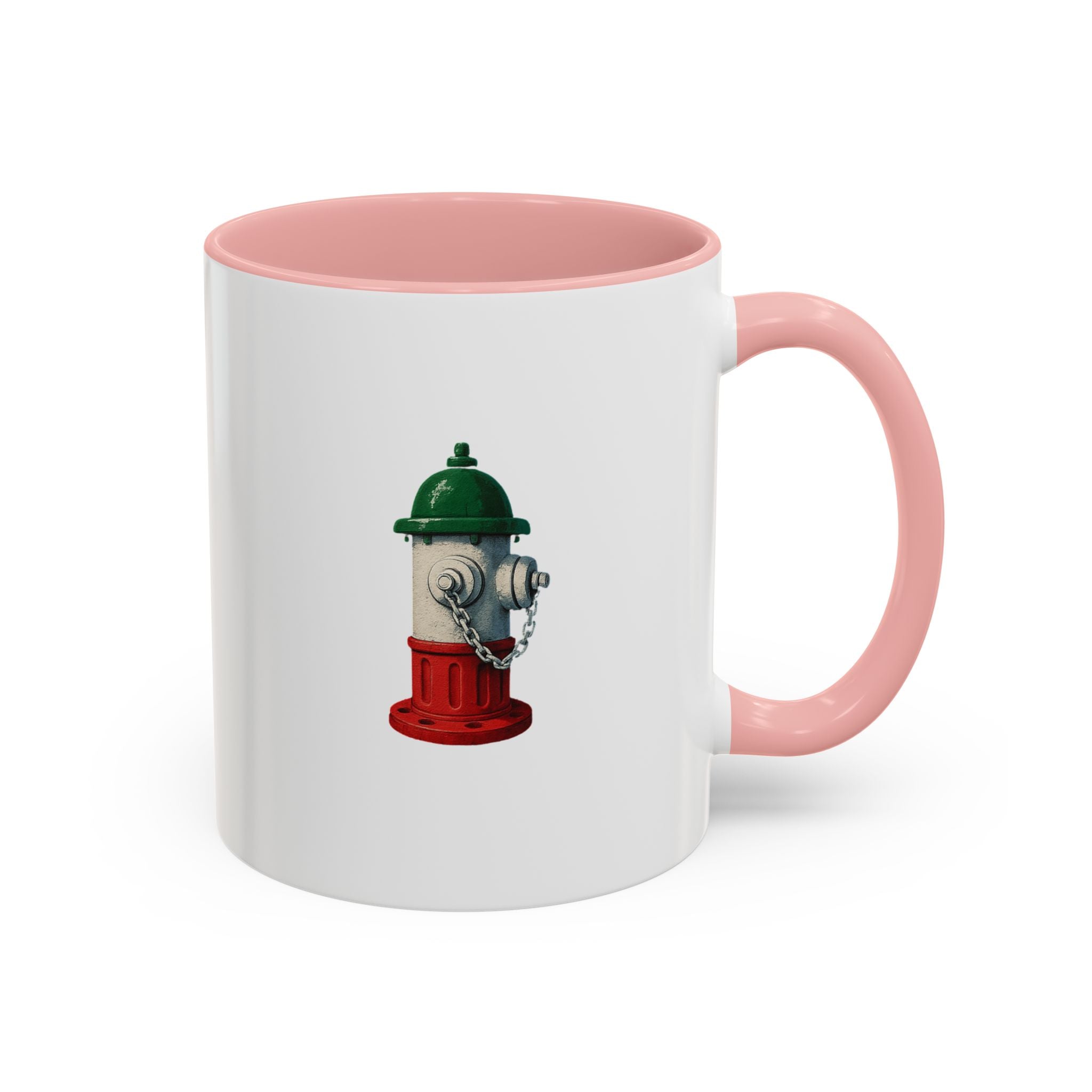 Pennsylvania Coffee Mug with Fire Hydrant Design, Unique Gift for Italians, Fun Kitchen Decor