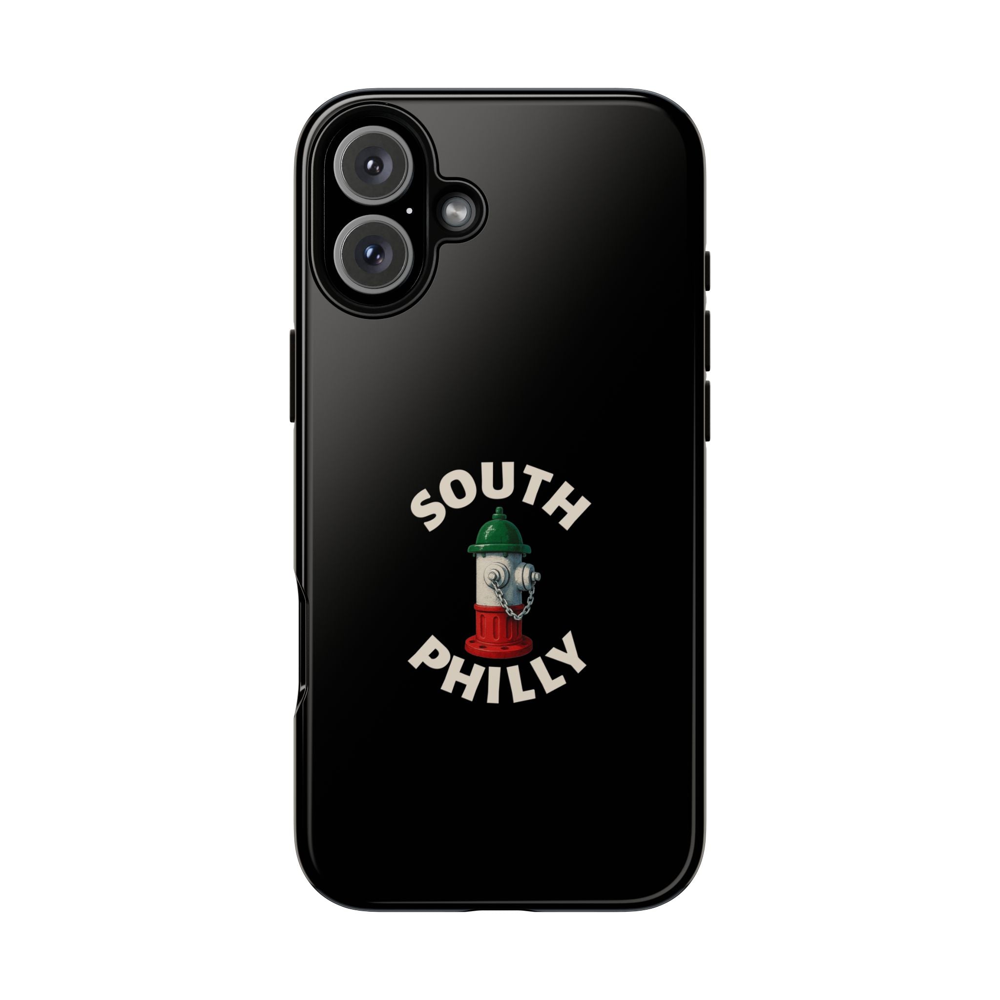 South Philly Black Phone Case, Tough Cases for iPhone, Gift for Italians, Stylish Phone Cover, Unique Phone Accessory