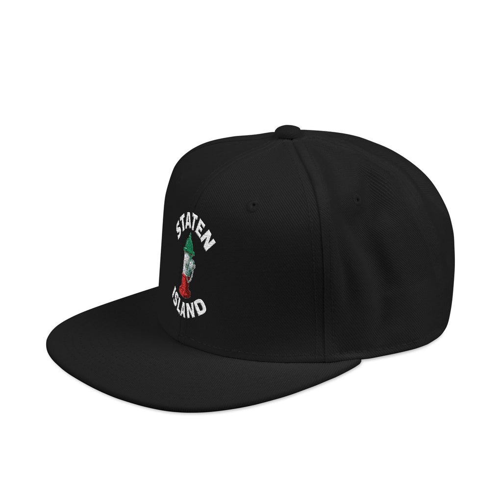 Staten Island Embroidered Snapback Hat | Street Sign Patch Cap