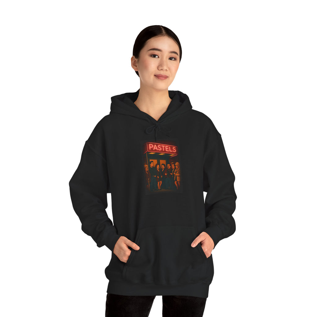 Pastels Bay Ridge Hoodie — Italian Flag Script Pullover