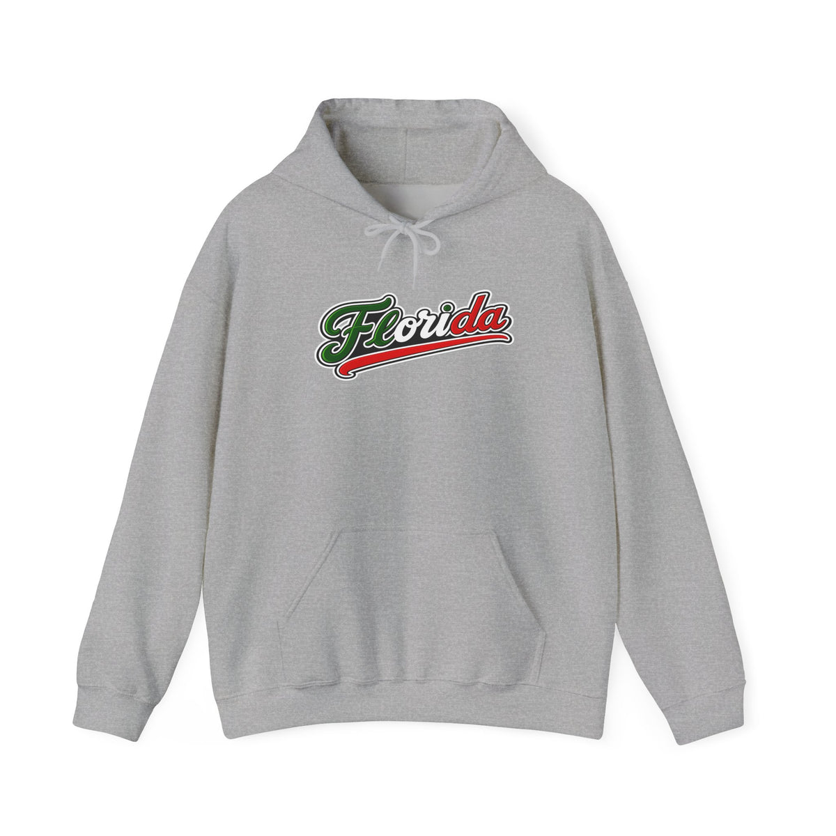 Florida Hoodie — Italian Flag Script Pullover