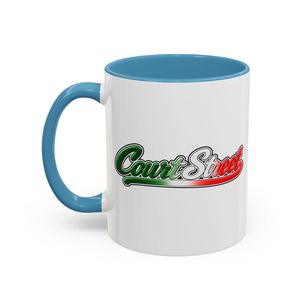 Court Street Coffee Mug, Unique Gift for Italians, Fun Kitchen Decor