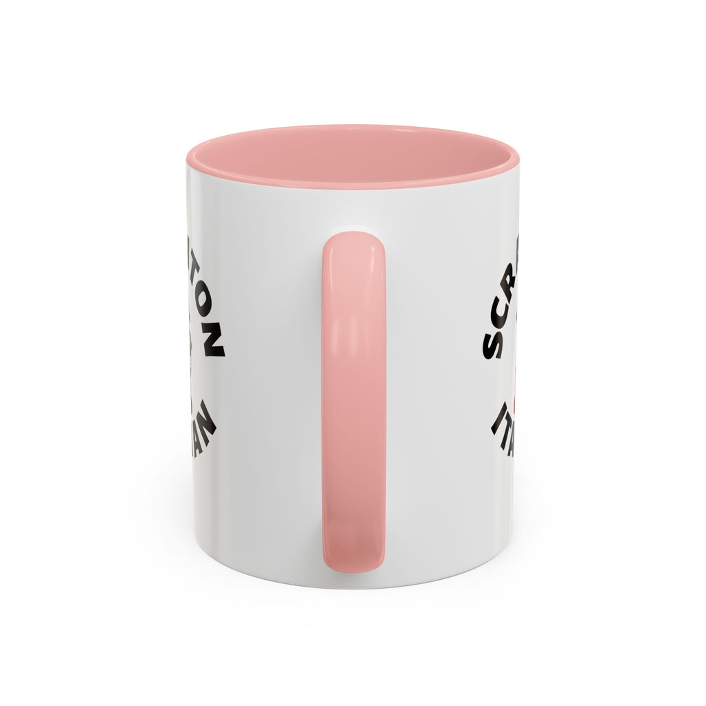 Scranton Coffee Mug with Fire Hydrant Design, Unique Gift for Italians, Fun Kitchen Decor