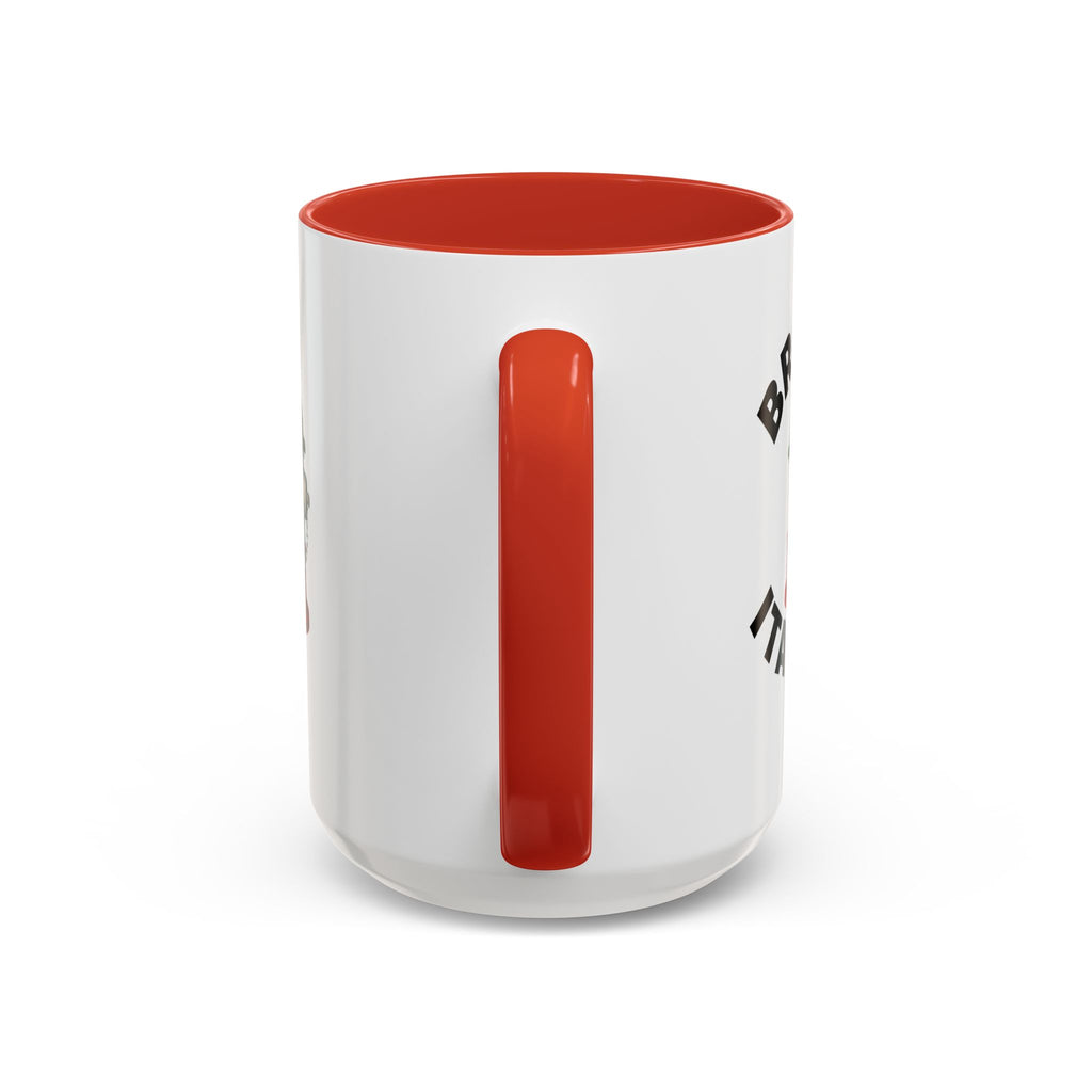 Bronx Coffee Mug with Fire Hydrant Design, Unique Gift for Italians, Fun Kitchen Decor