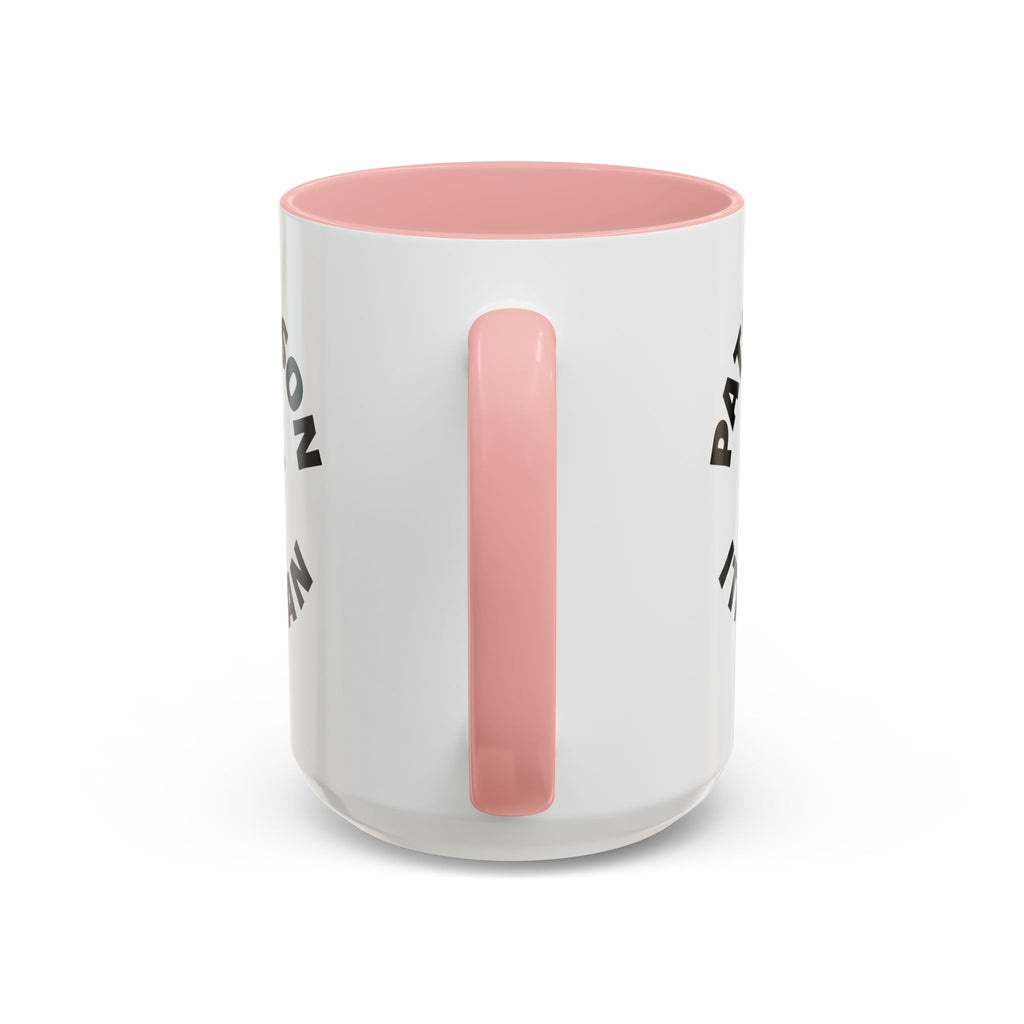 Paterson Coffee Mug with Fire Hydrant Design, Unique Gift for Italians, Fun Kitchen Decor