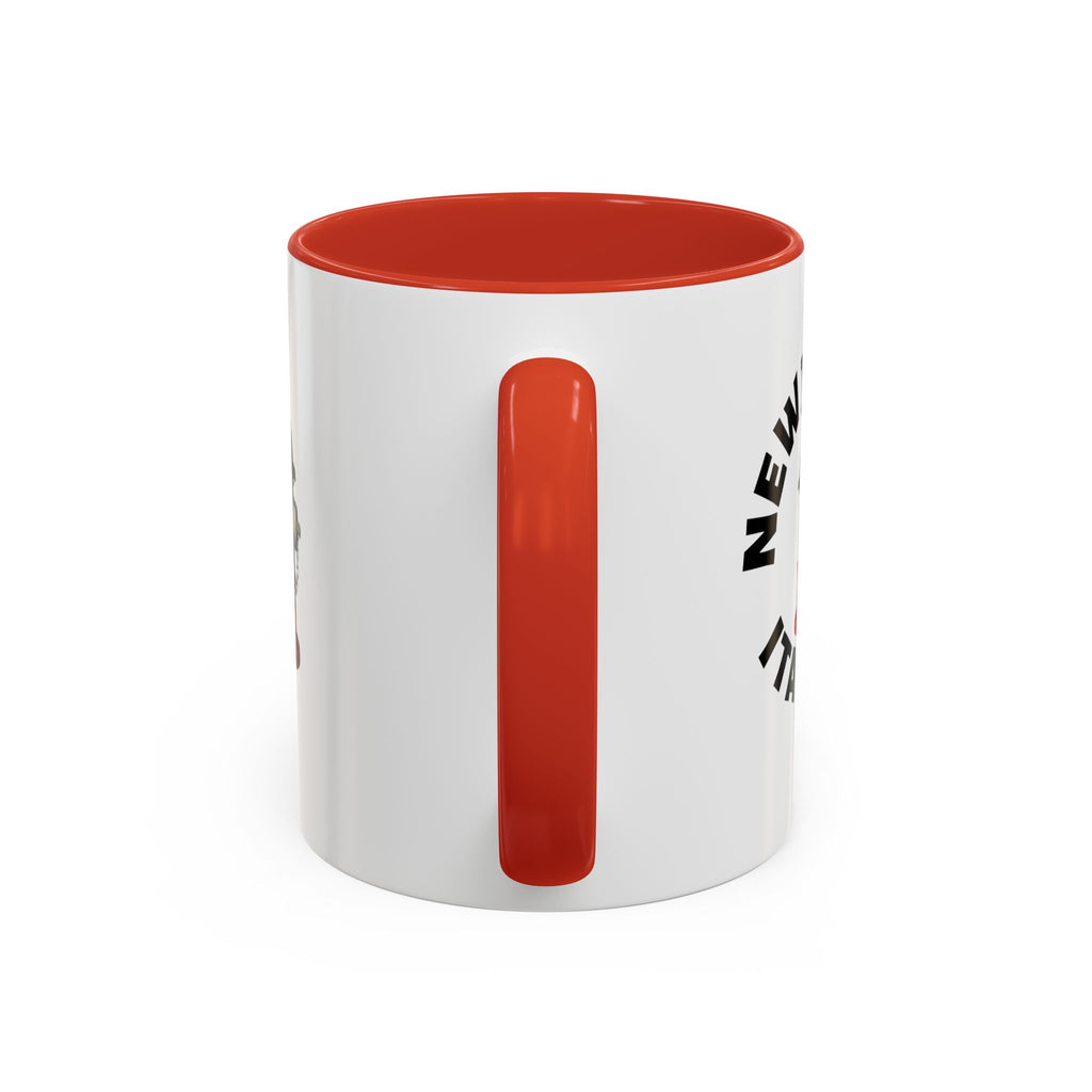 New Jersey Coffee Mug with Fire Hydrant Design, Unique Gift for Italians, Fun Kitchen Decor